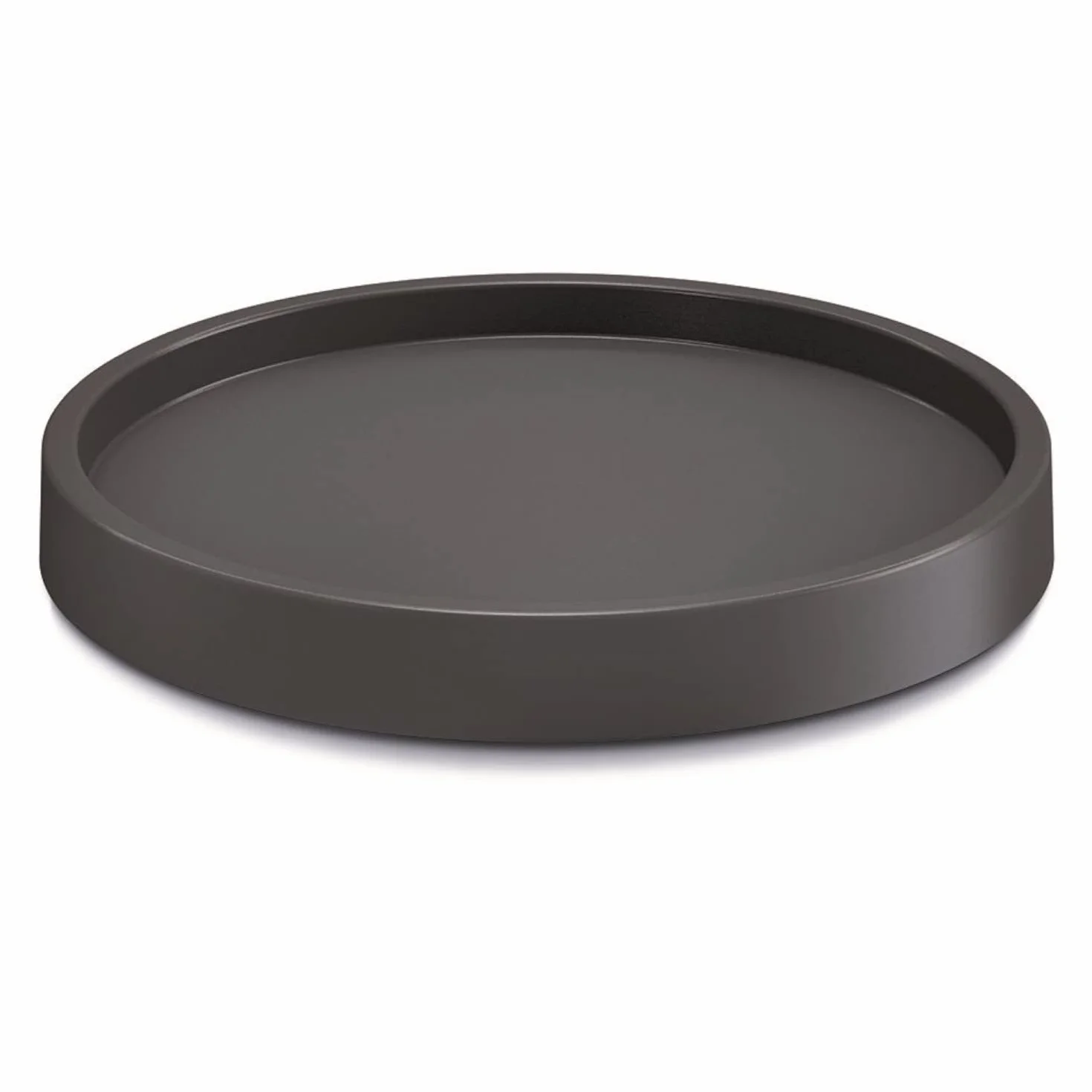 Prosperplast Mobilna platforma do doniczek - z kołami Mobile Saucer Round, Wymiary (mm) 366x366x60, kolor antracytowy