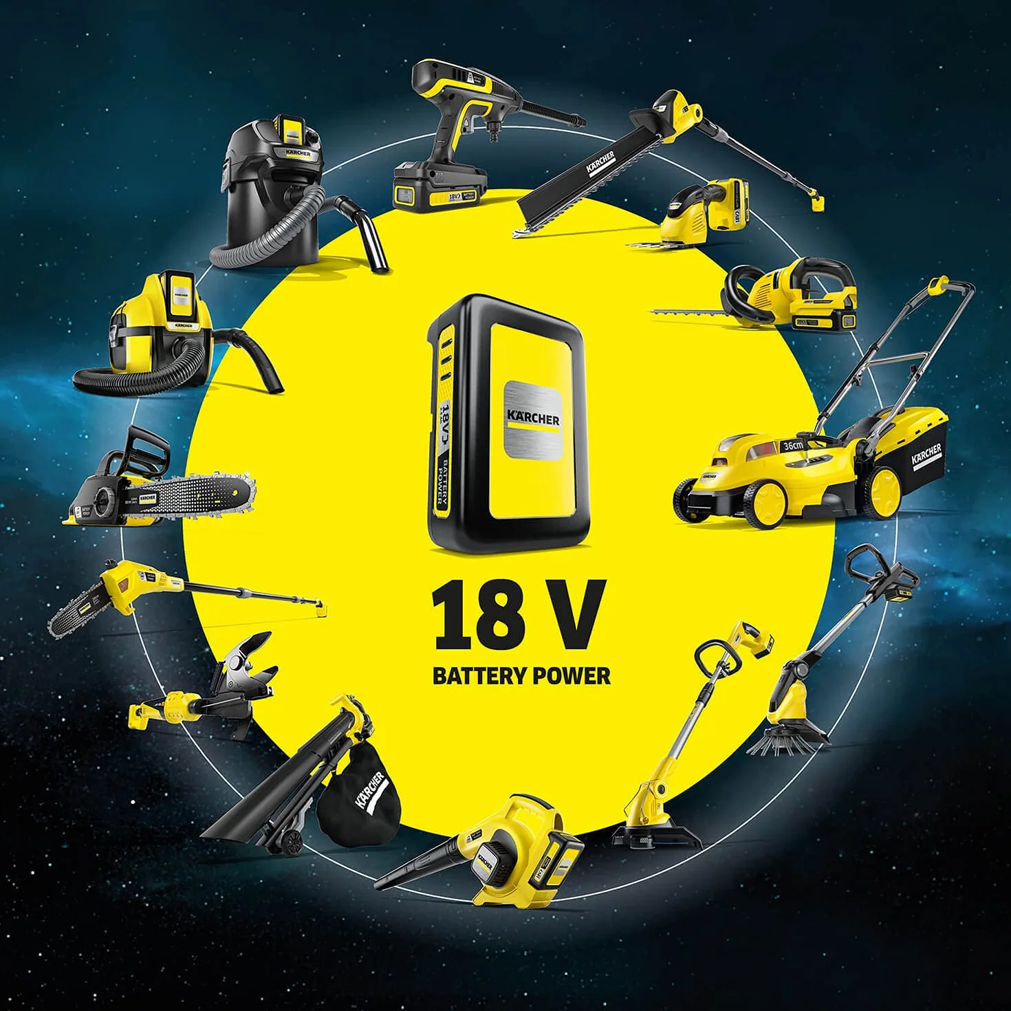 Kärcher akumulatorowa podkaszarka LTR 18-25 Battery *INT (wersja bez akumulatora i ładowarki) wymienna bateria, kompatybilna z platformą bateryjną, bezprzewodowa podkaszarka do trawy