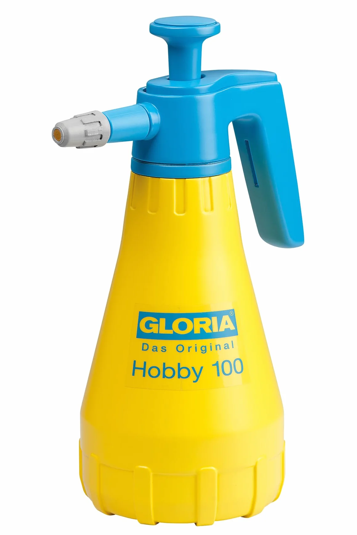 GLORIA Hobby 100 Opryskiwacz ciśnieniowy, ogrodowy, ręczny, pojemność napełniania 1,0 l, z regulowaną dyszą