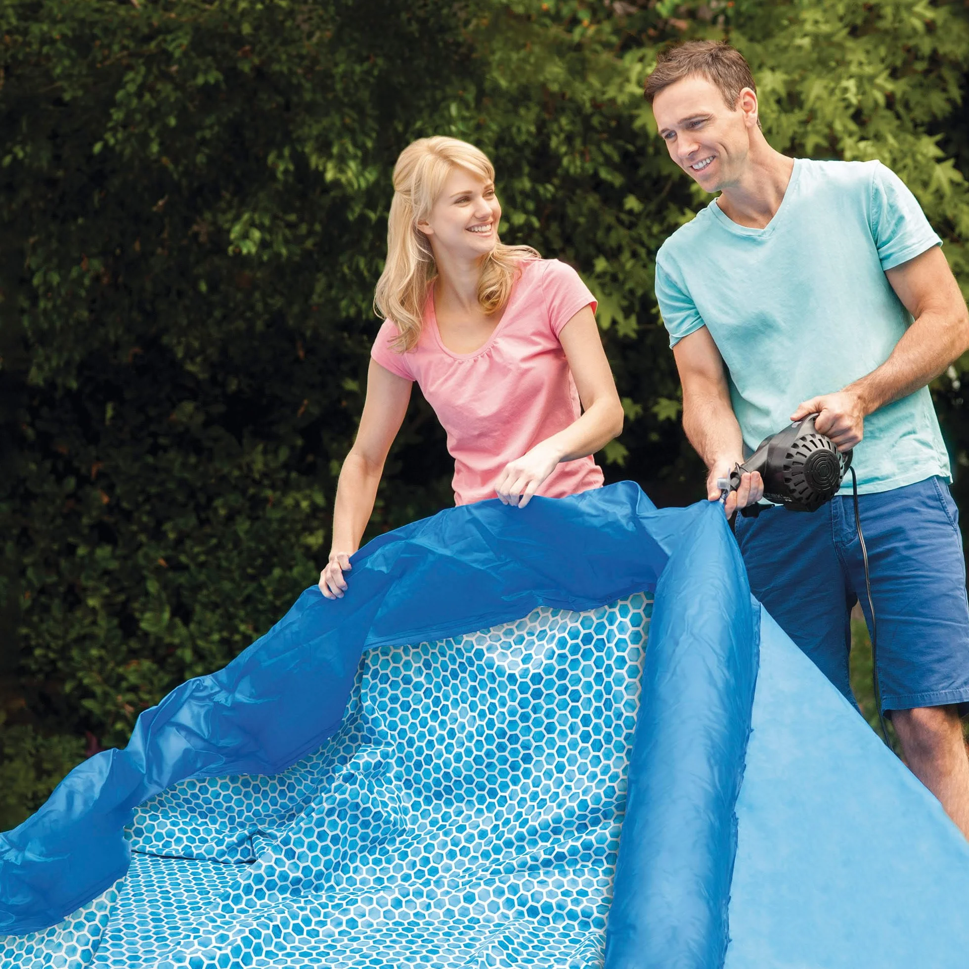 Intex Easy Set Basen Ogrodowy, 5621, Niebieski, 366cm x 76cm