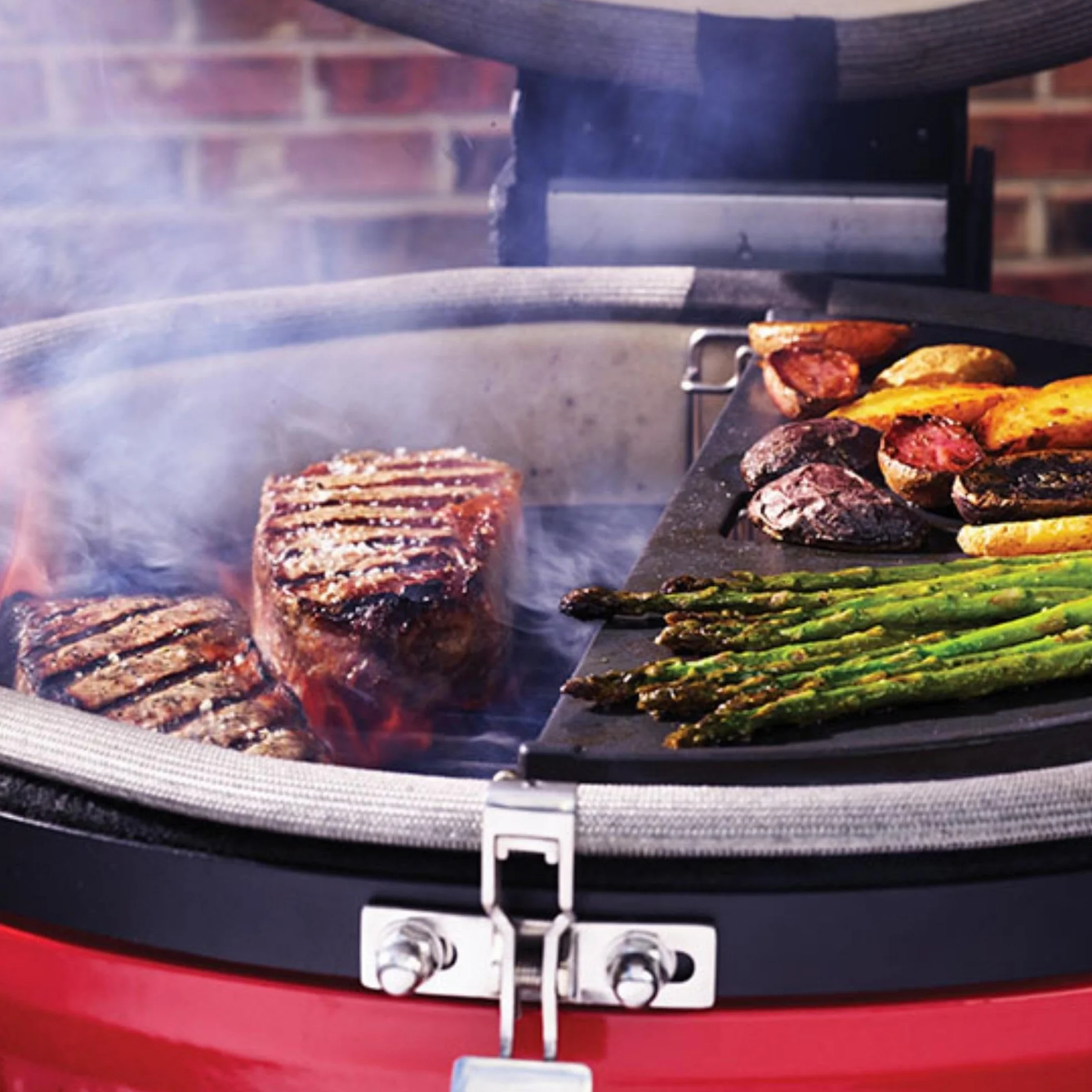 Kamado Joe KJ SCS Classic Grill Expander ze stali nierdzewnej