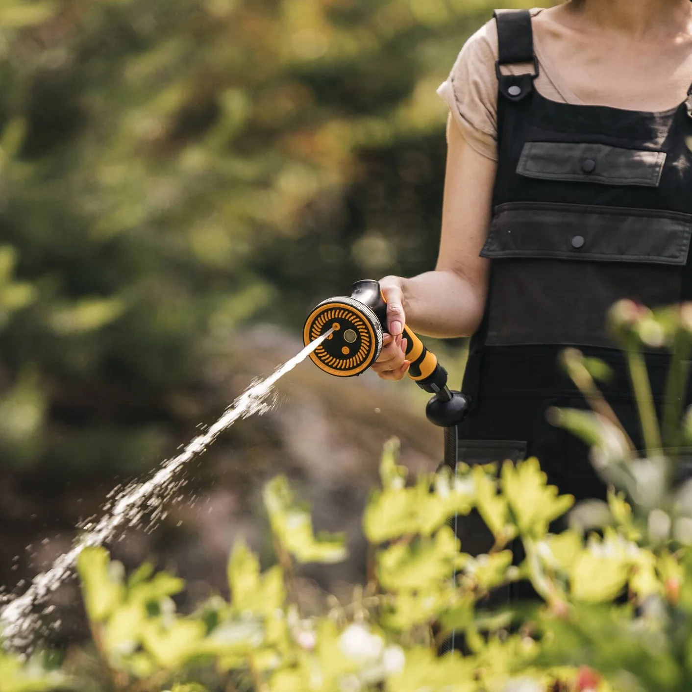 Fiskars Cf Multi Pistolet Natryskowy, Czarny/Pomarańczowy, 5 Funkcji