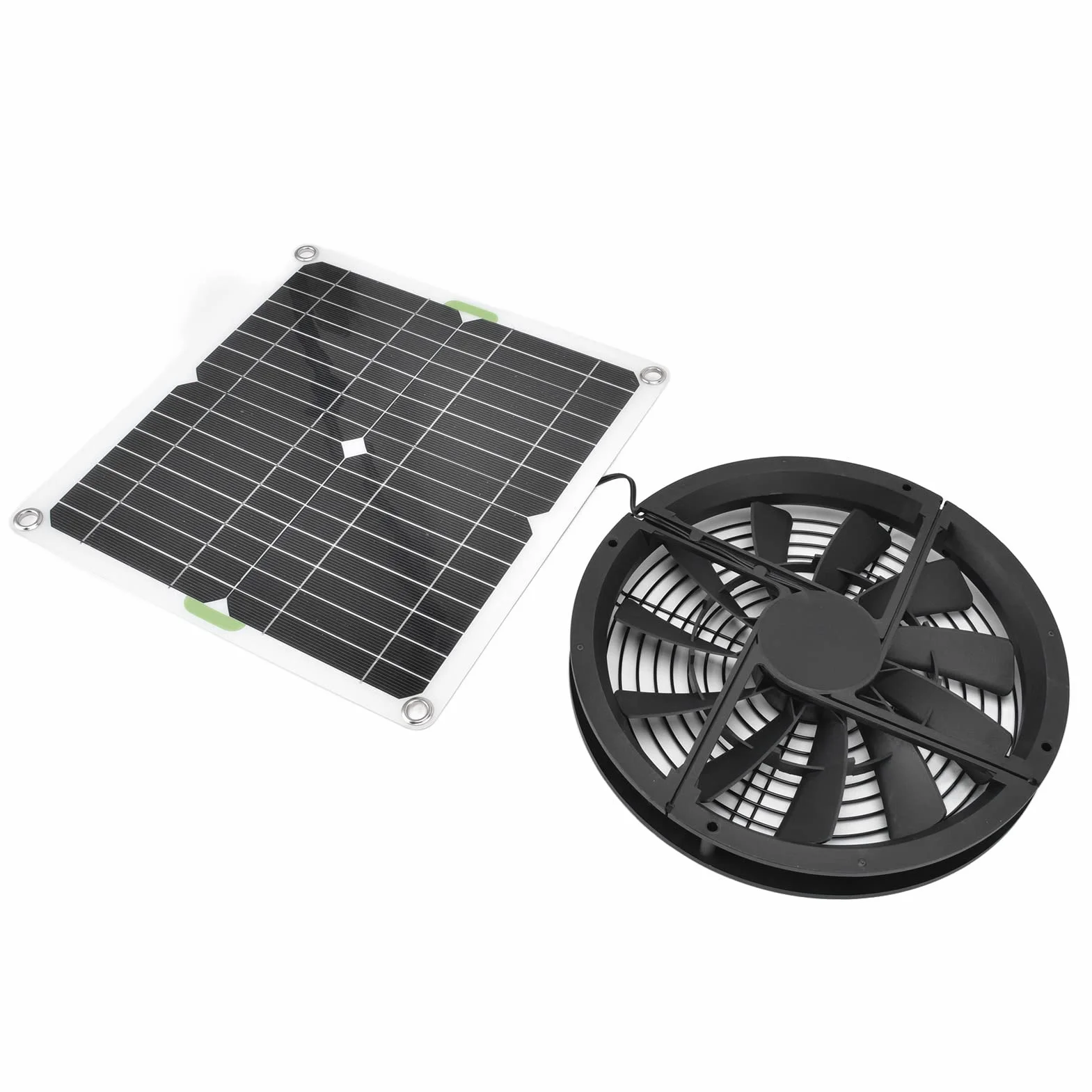 Zestaw Wentylatorów Solarnych 100W Odporna na Panele Słoneczne wentylację Wydech