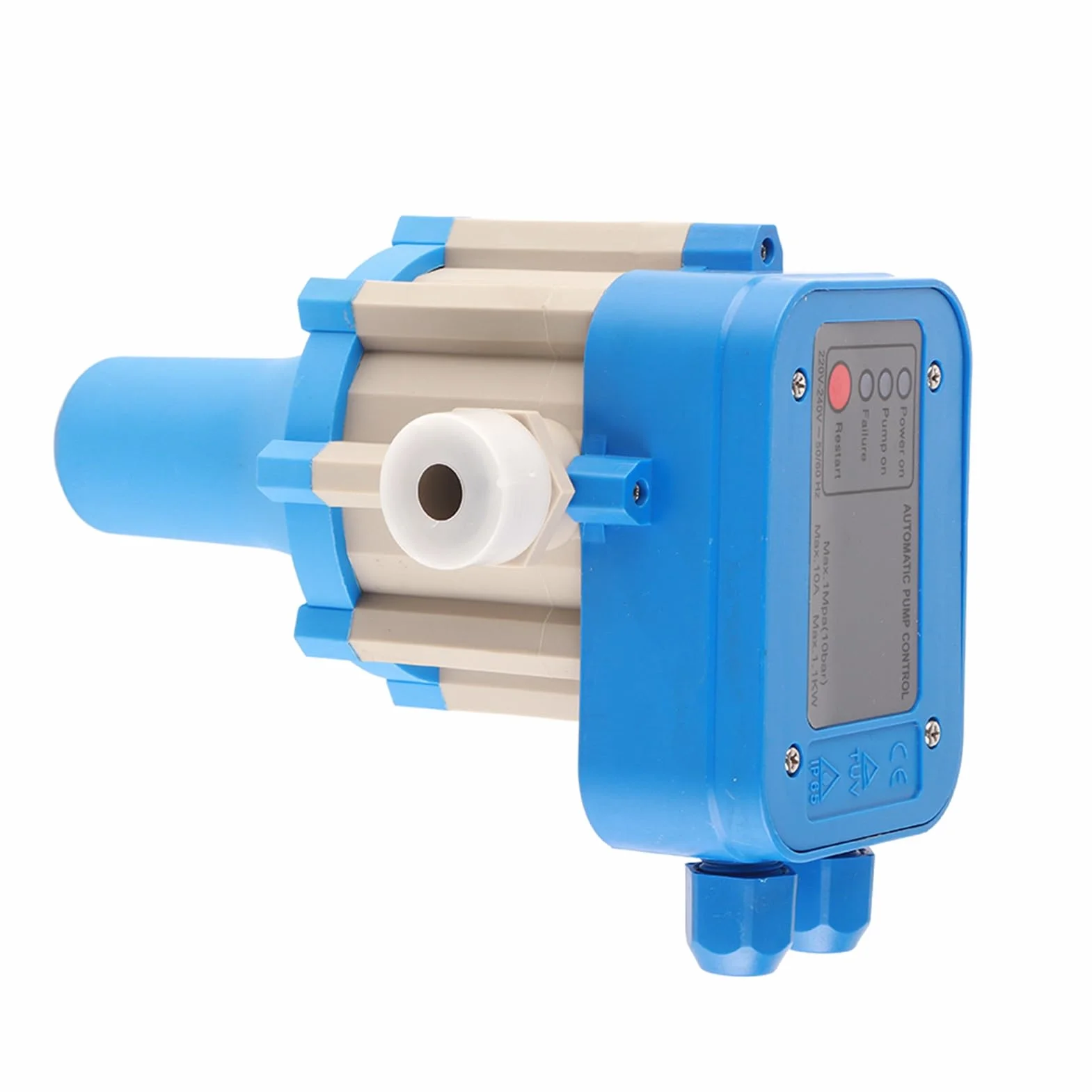 Automatische Wasserpumpensteuerung 220V-240V elektronischer Druckregler für Kreiselpumpe