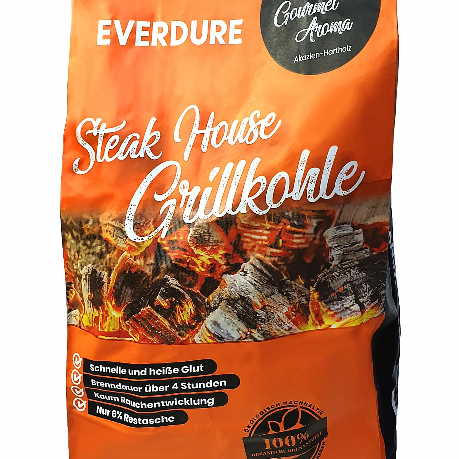 Everdure ECHARCOAL7DE Steak House węgiel do grilla, 7 kg