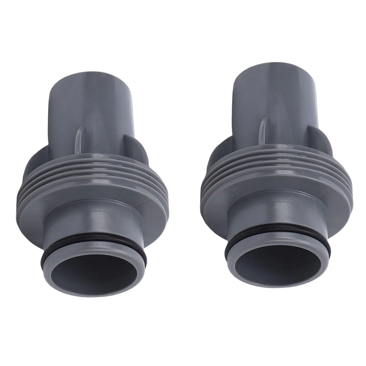 TOPINCN 2 szt. Adapter Węża Basenowego Złącze Węża Basenowego Adapter Pompy z Filtrem Basenowym z wbudowaną uszczelką do połączeń Wlotowych i Wylotowych 1,5 Cala