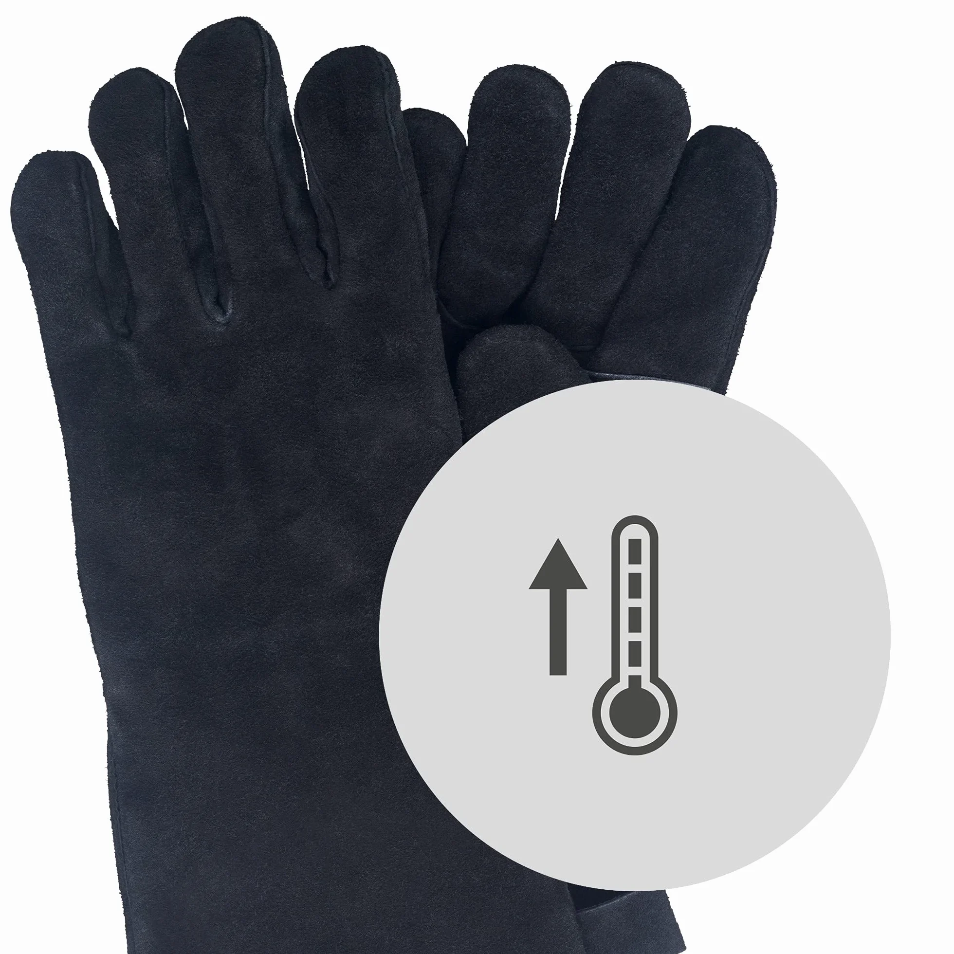WMF Rękawice do grilla BBQ skóra odporne na wysokie temperatury długie 10/XL