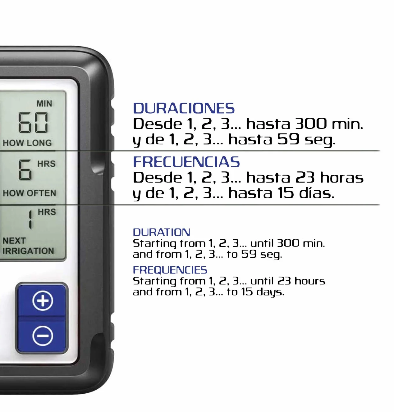 Aqua Control C4110 Cyfrowe nawadnianie z wyświetlaczem panoramicznym Bardzo łatwe programowanie Full Vision 2. Zobacz wszystkie informacje o programowaniu.