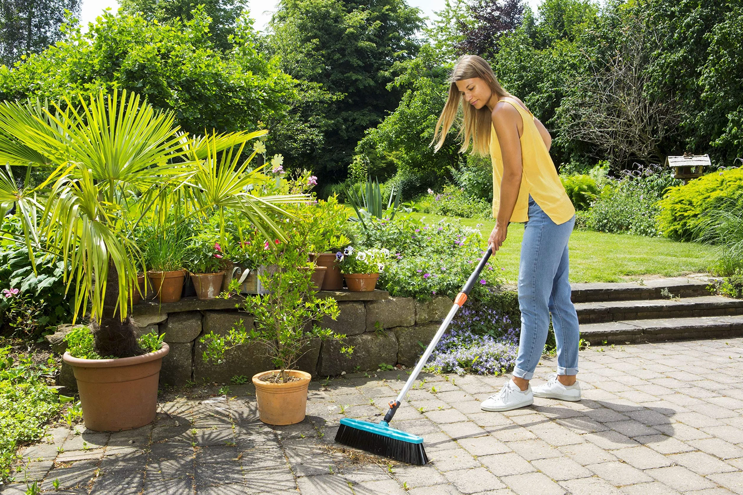 Gardena trzonek teleskopowy combisystem 90–145 cm przedłużający bezstopniowa regulacja