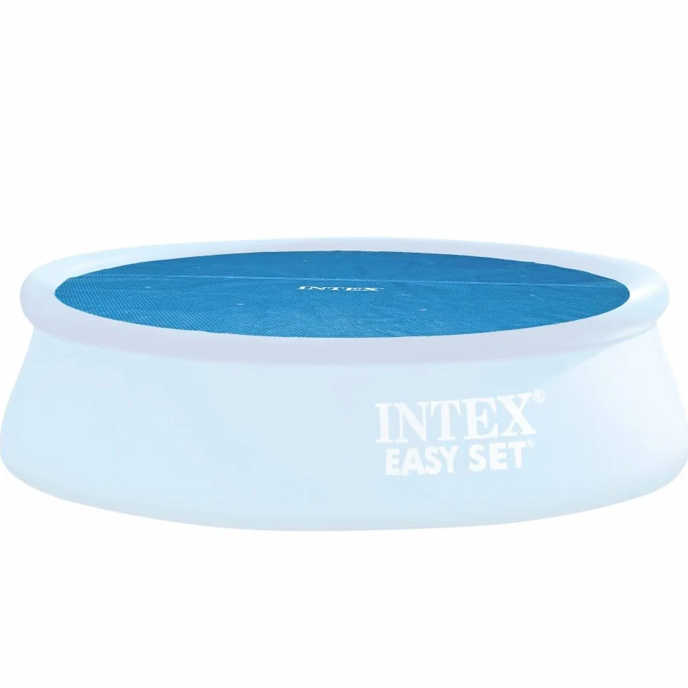 Intex Easy Set Frame Plandeka Solarna, Niebieski, 549 cm