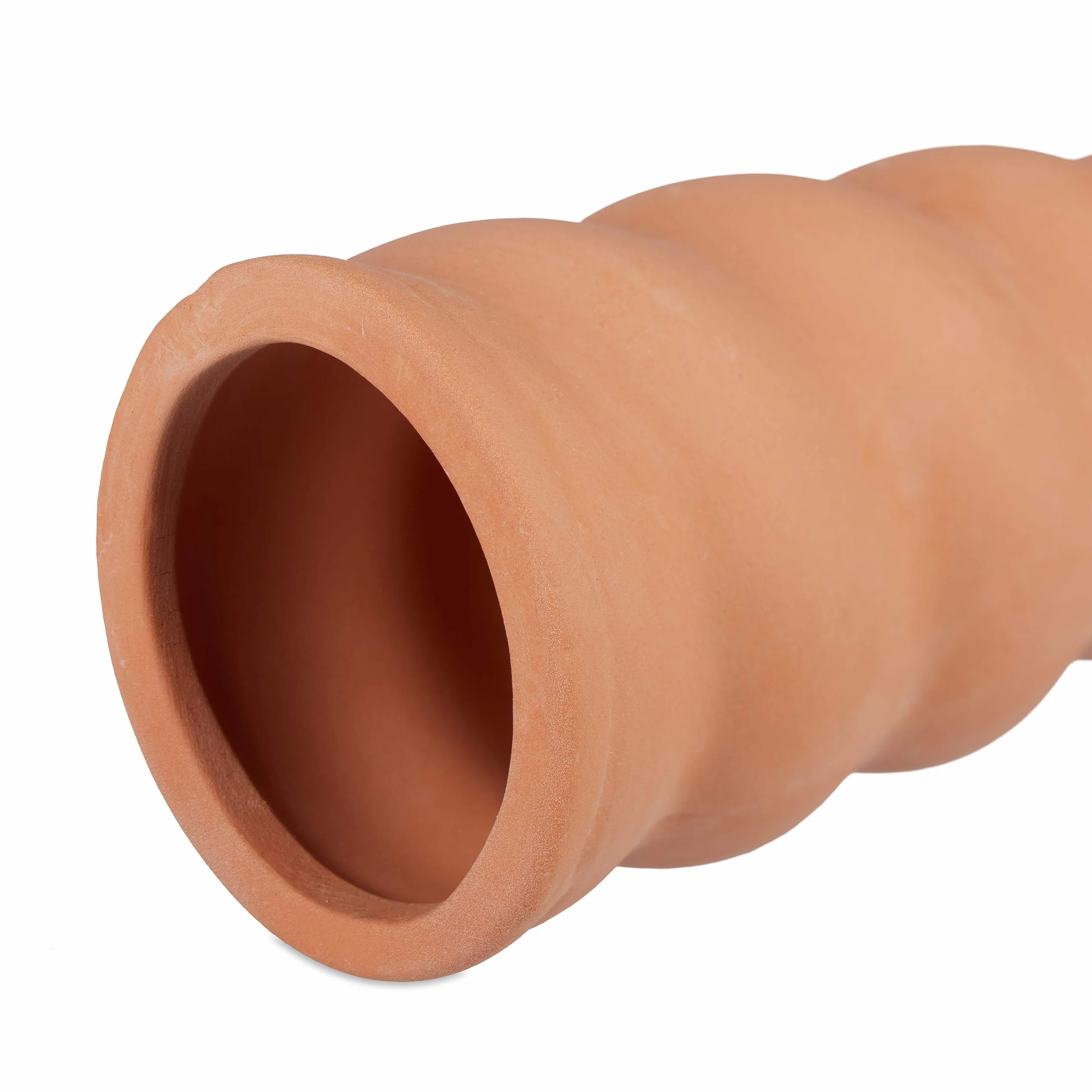 Relaxdays system nawadniający kolec do butelek 1,5l nawadniacz, dozownik wody do doniczek, podlewaczka 4szt, terakota