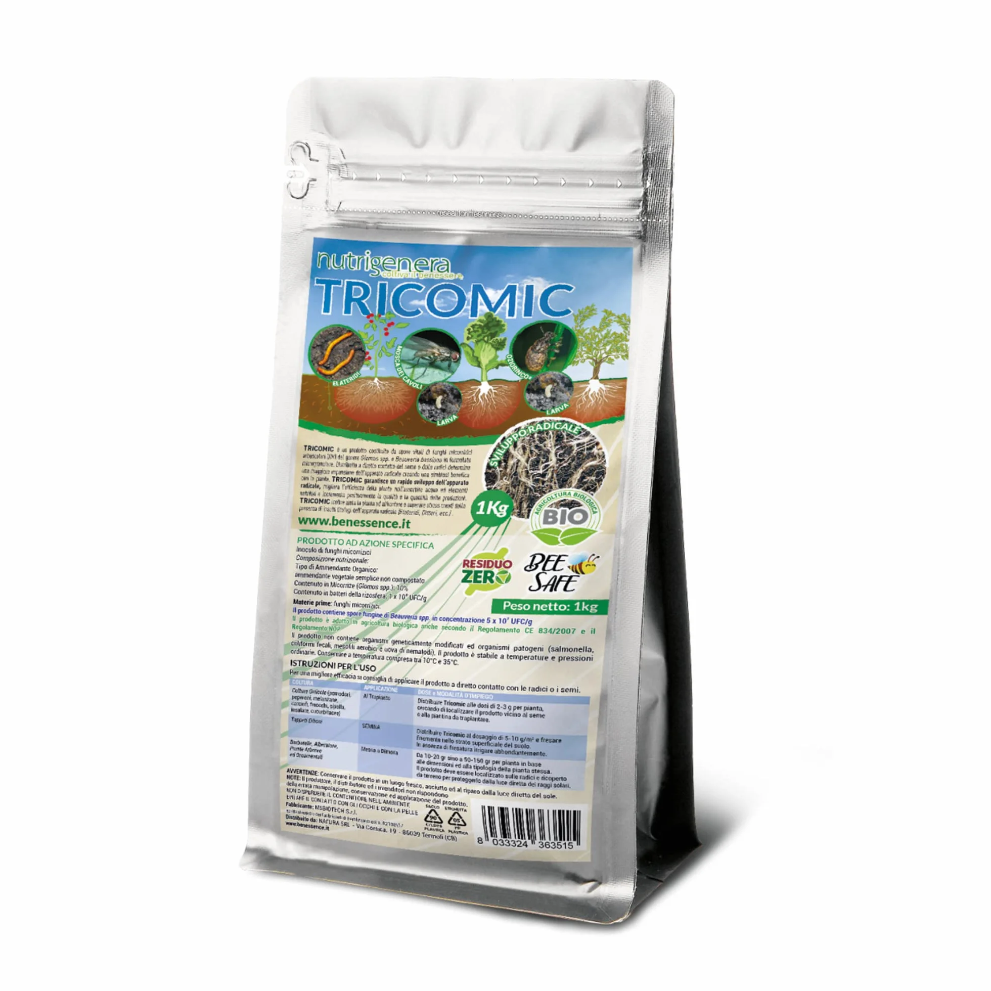 Bio Inokulo z grzybów mikoryzowych Beauveria bassiana Metarhizium 1 kg