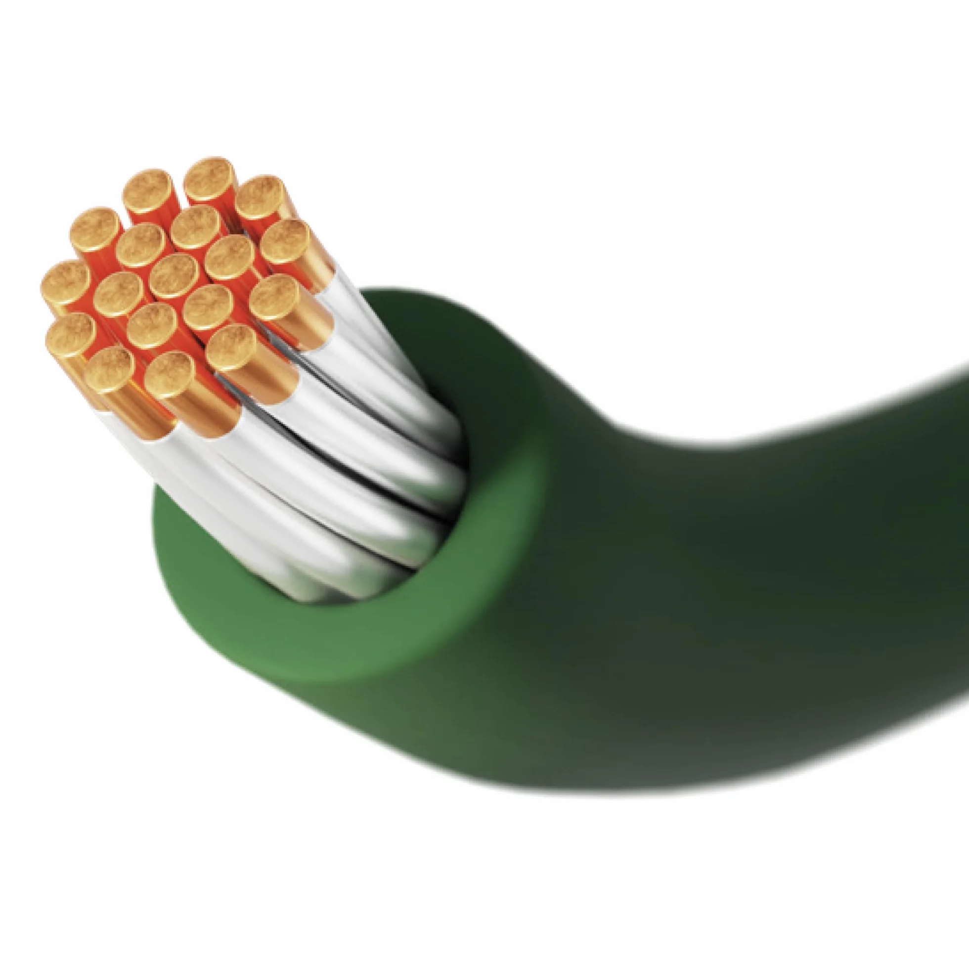 Grimsholm Green - Kabel sygnałowy Premium (rdzeń miedziany), 200 m