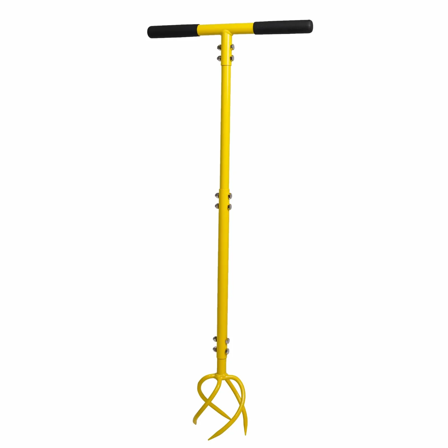 BARAYSTUS Ręczny Tiller Cultivator Regulowana Wysokość Garden Claw
