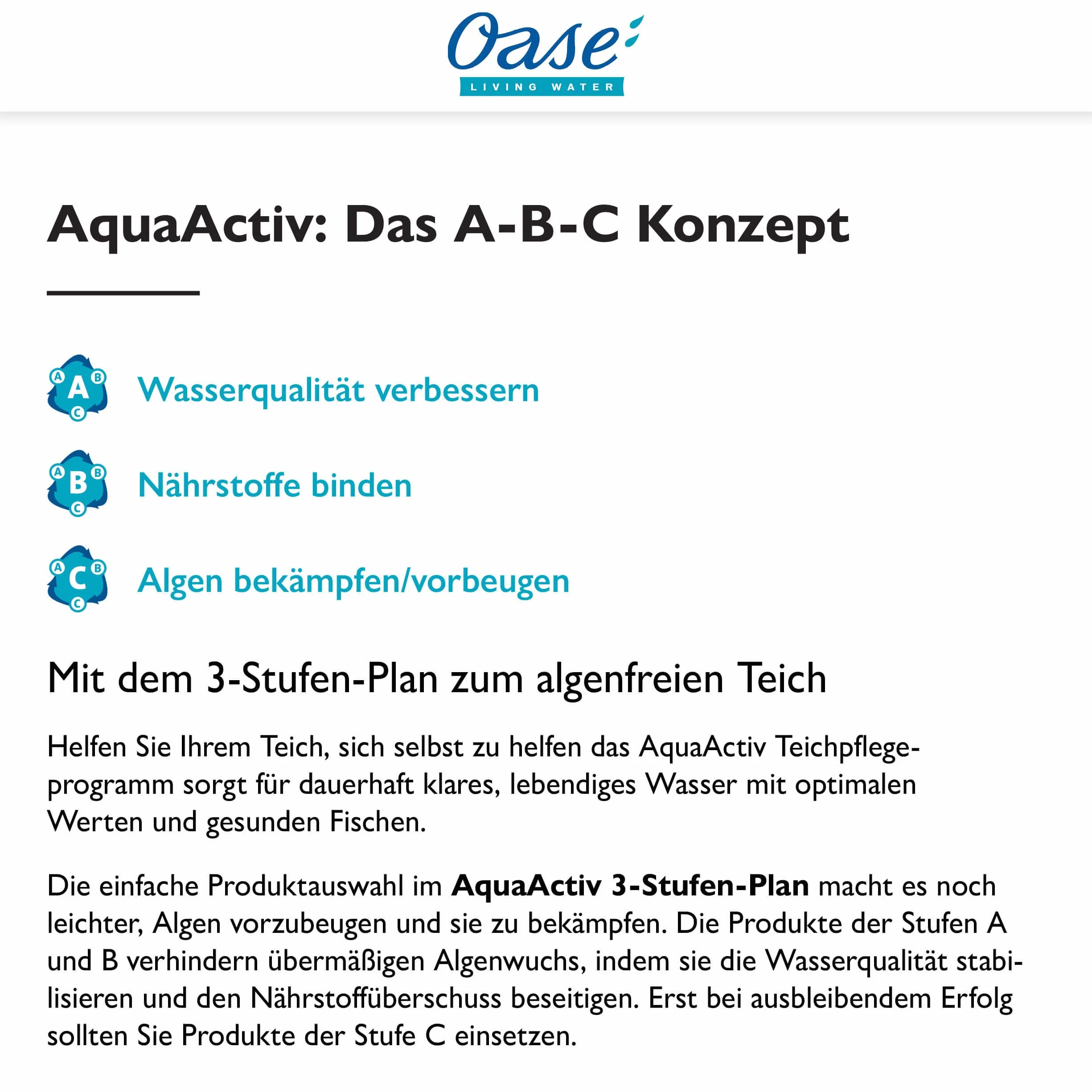 Oase AquaActiv Safe&Care uzdatniacz wody do stawów 500 ml