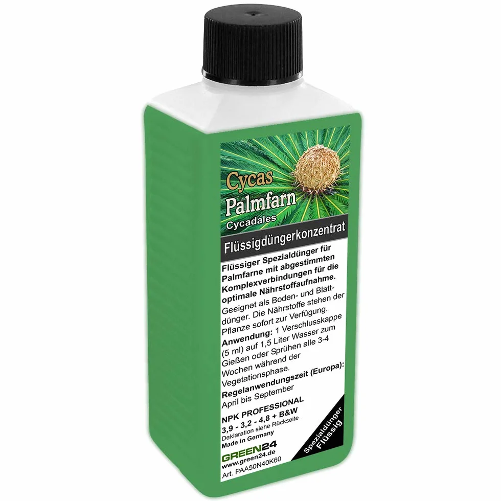 GREEN24 Nawóz Palmfarn Cycas, nawóz płynny premium z profesjonalnej linii