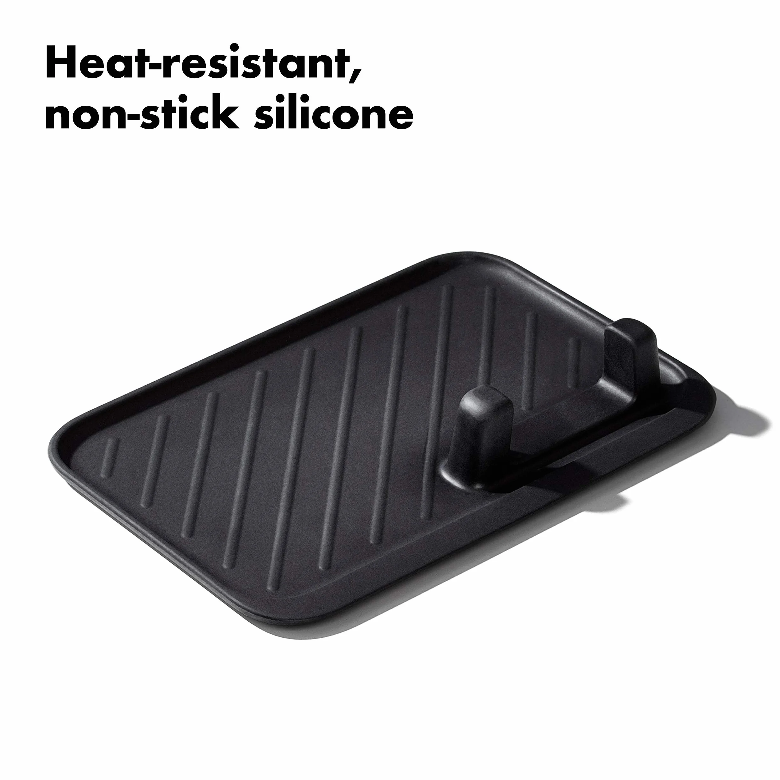 OXO Good Grips podstawka na narzędzia do grillowania, czarna