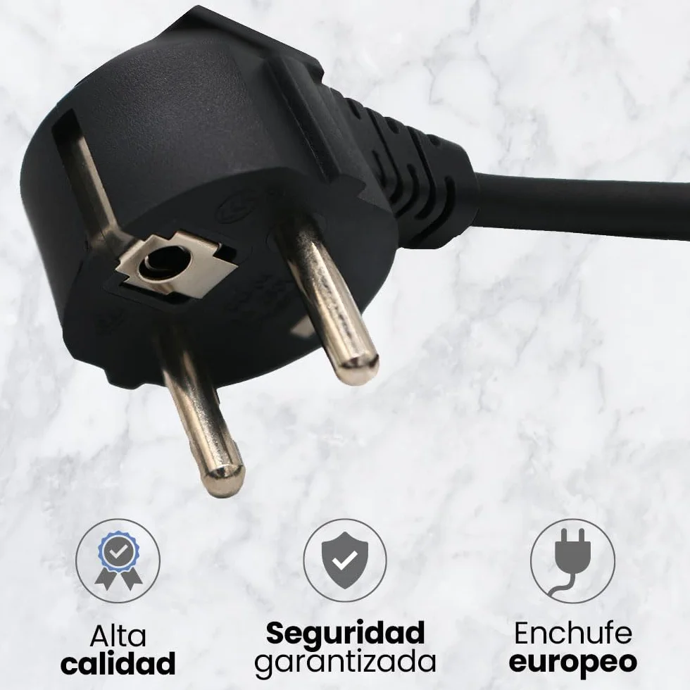 Anakel Home Kabel do grilla Plancha, termostat księżniczki, kabel z termostatem do Fagor, Jata, Princess, Solac, Magefesa... (uniwersalny)