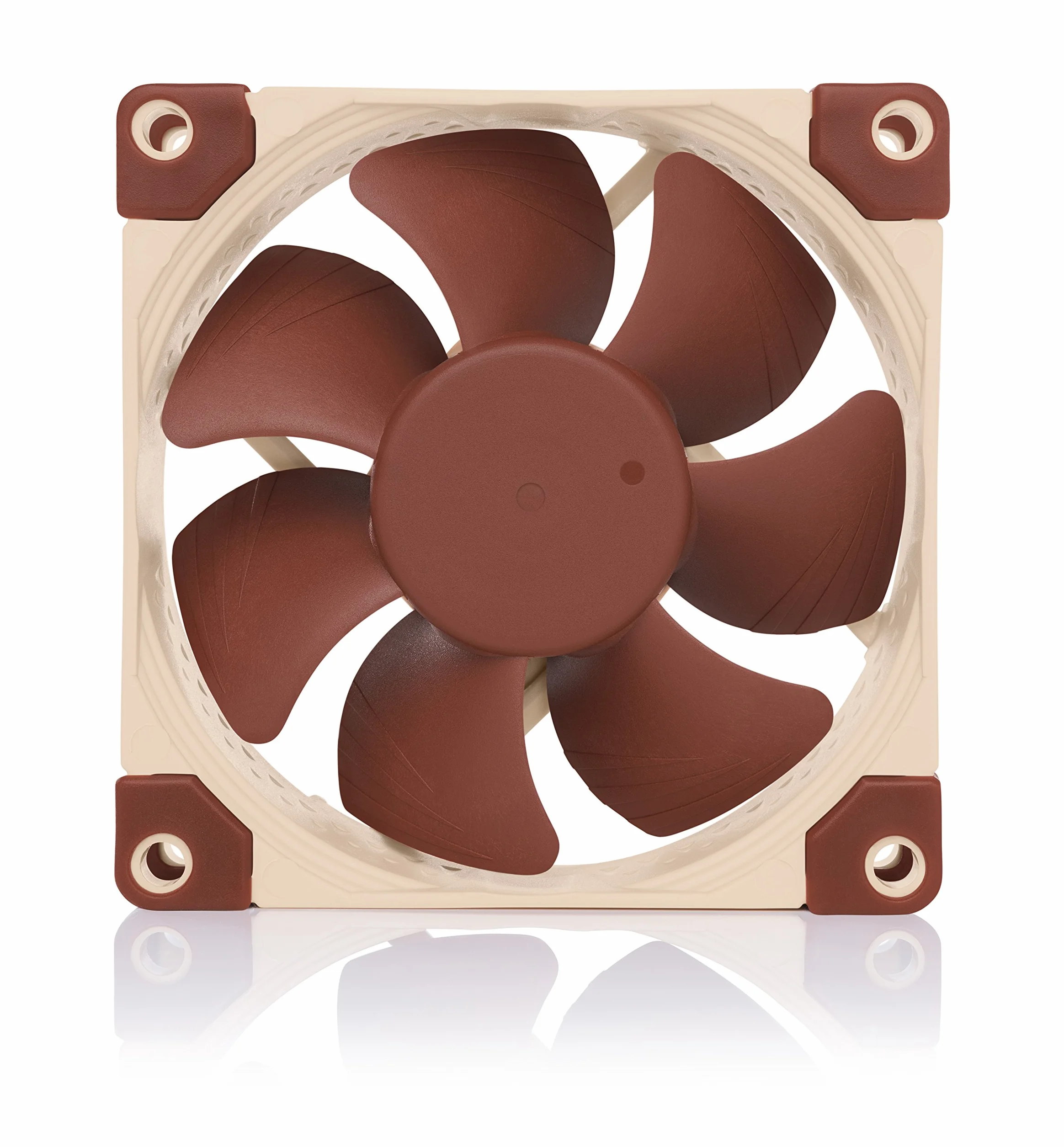 Noctua NF-A8 PWM, Cichy, 4-Pinowy Wentylator Klasy Premium (80 mm, Brązowy)
