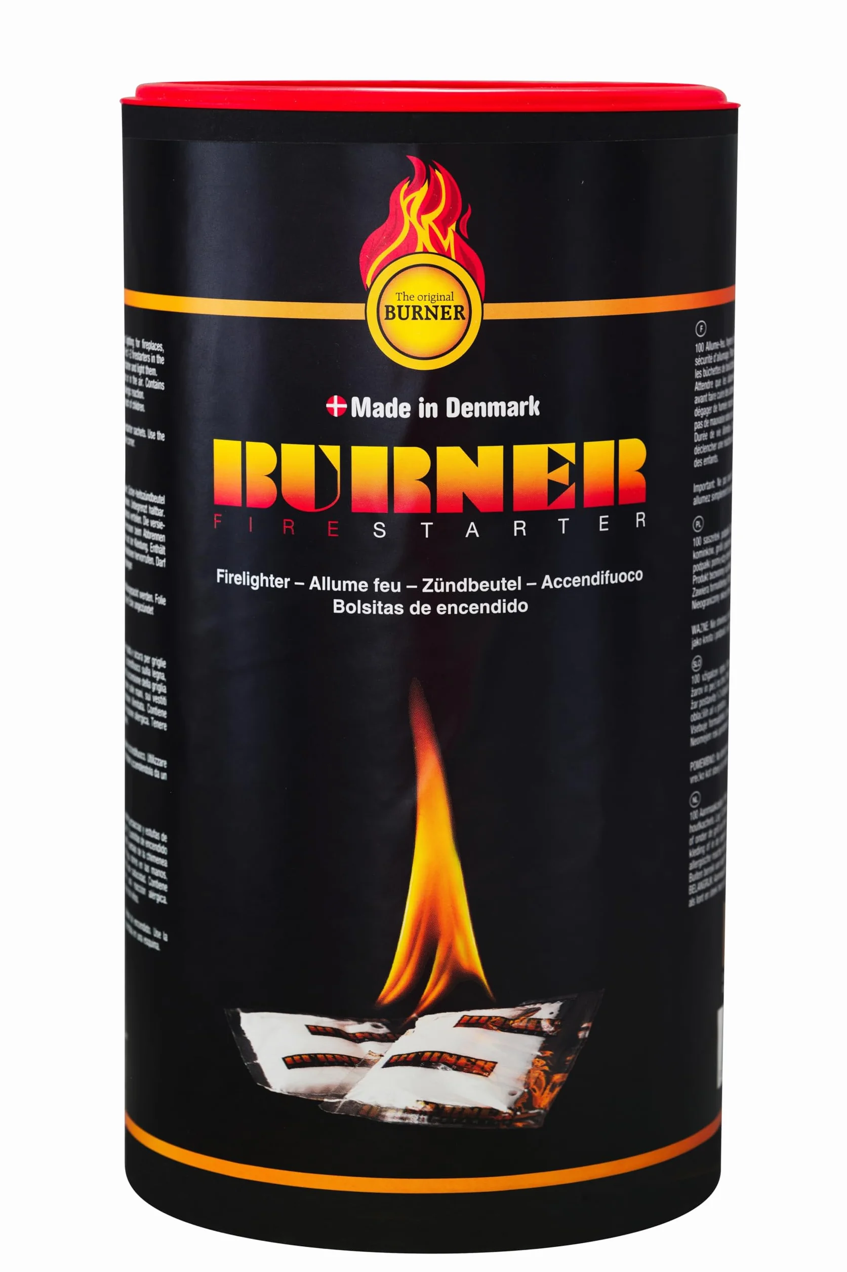 Oryginalny Burner Firestarter - beczka 100 saszetek