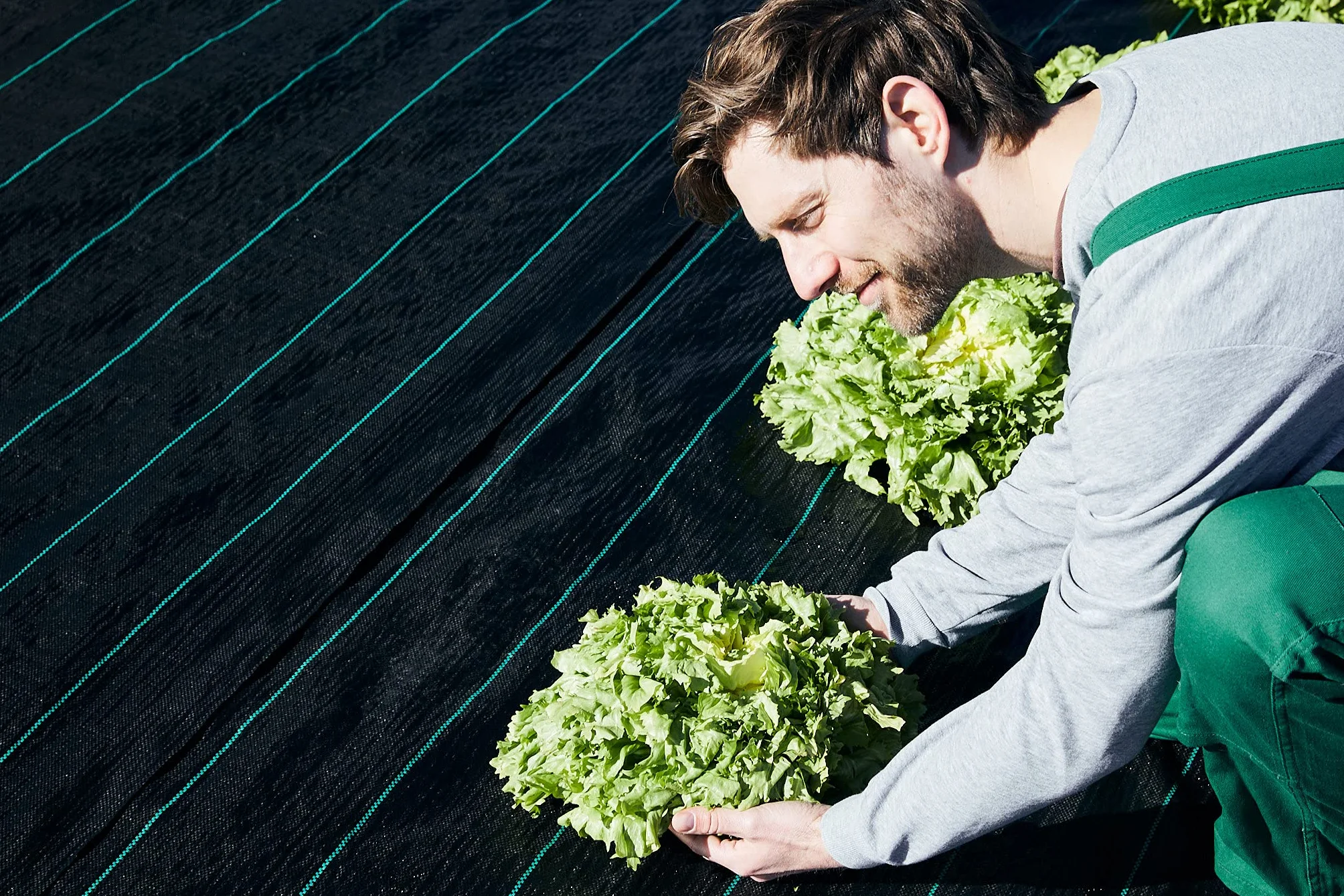 GardenGloss 30m2 Agrowłóknina Przeciw Chwastom 100g/m2 - Przepuszczalna dla Wody i Wytrzymała na Rozdarcia - Mata Ogrodowa z Wysoką Stabilizacją UV - Tkana Folia Przeciw Chwastom (15m x 2m, Składana)