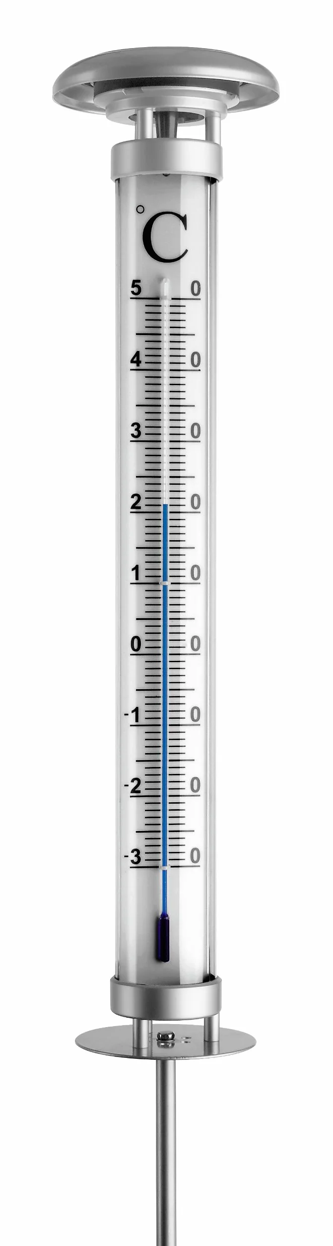 TFA Dostmann Solino 12.2057 analogowy termometr ogrodowy solarny odporny na warunki atmosferyczne