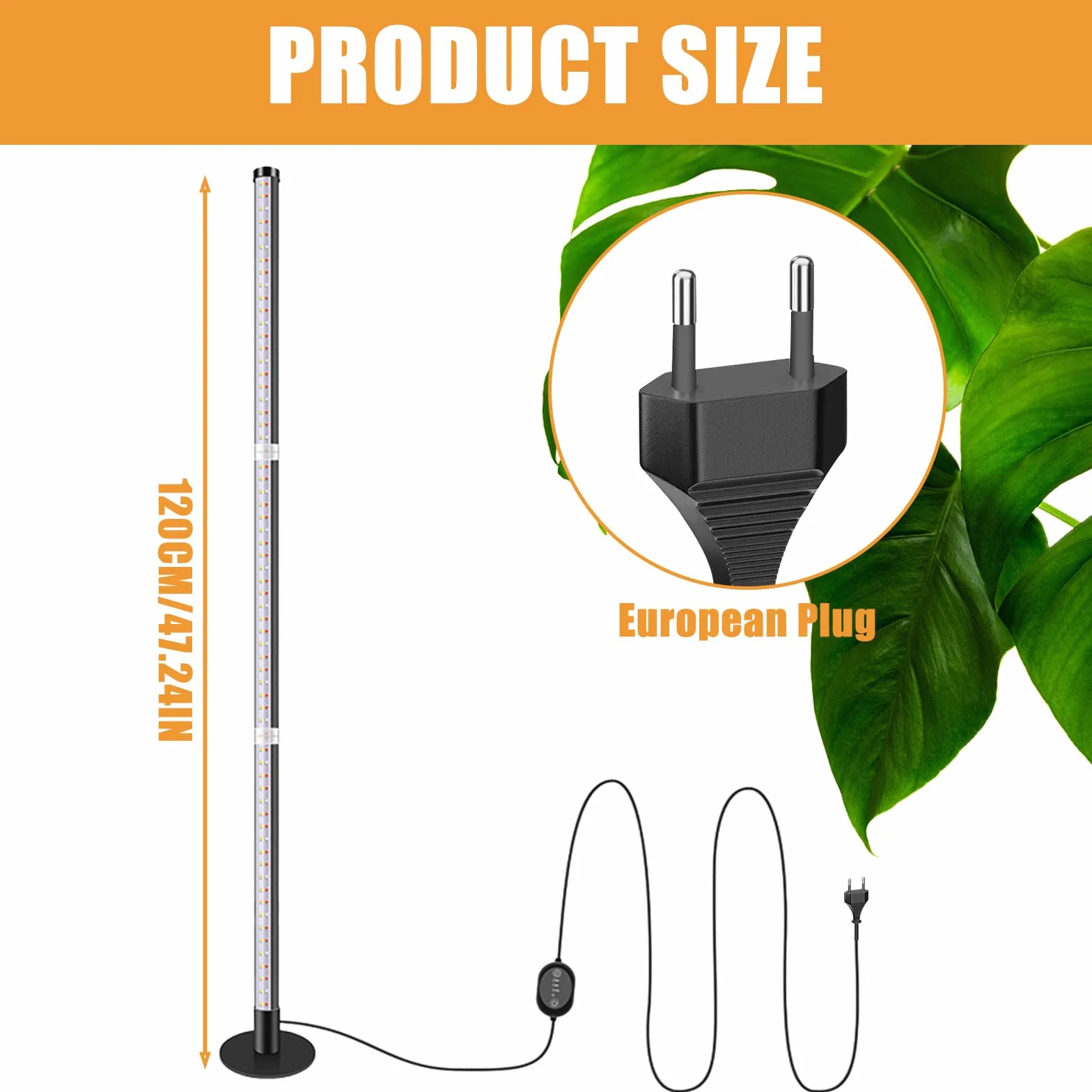 Lampa LED do uprawy roślin, pełne spektrum, 243 diody LED, lampa do uprawy roślin z timerem, 3 tryby oświetlenia, wisząca lampa do uprawy roślin pokojowych, oświetlenie roślin pokojowych