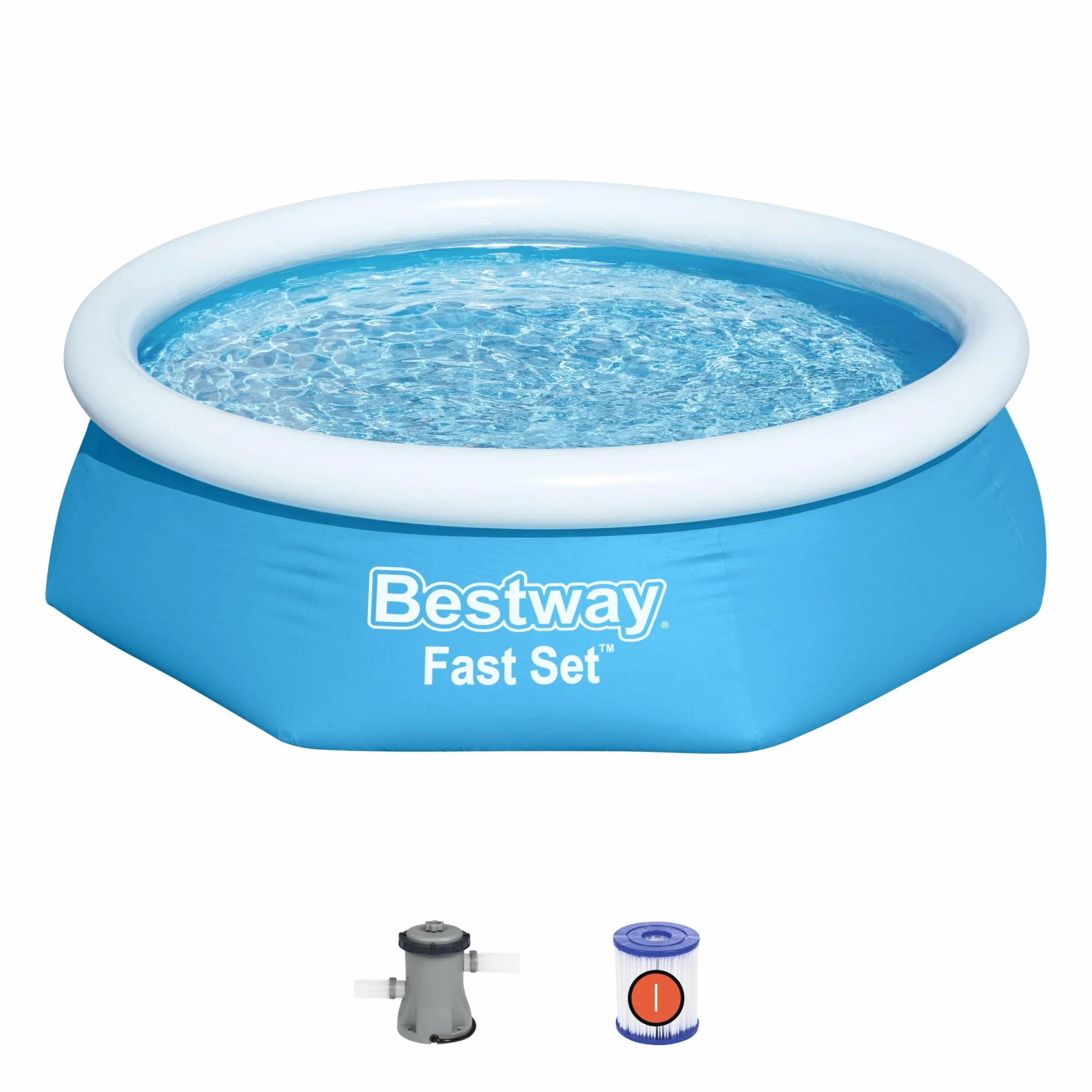 nadmuchiwany basen Bestway 244 x 61 cm Niebieski 1880 L
