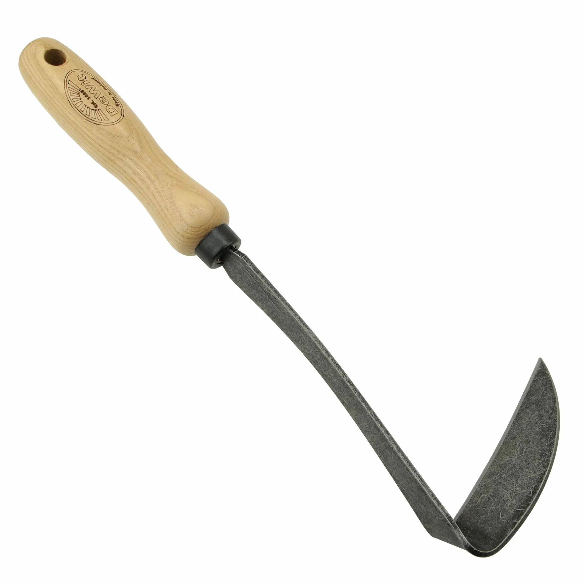 DeWit Japońska motyka ręczna (praworęczna) 32 cm I profesjonalna motyka ogrodowa z kutej stali borowej I akcesoria ogrodowe premium do usuwania chwastów I ręcznie wykonane narzędzia ogrodowe – Made in