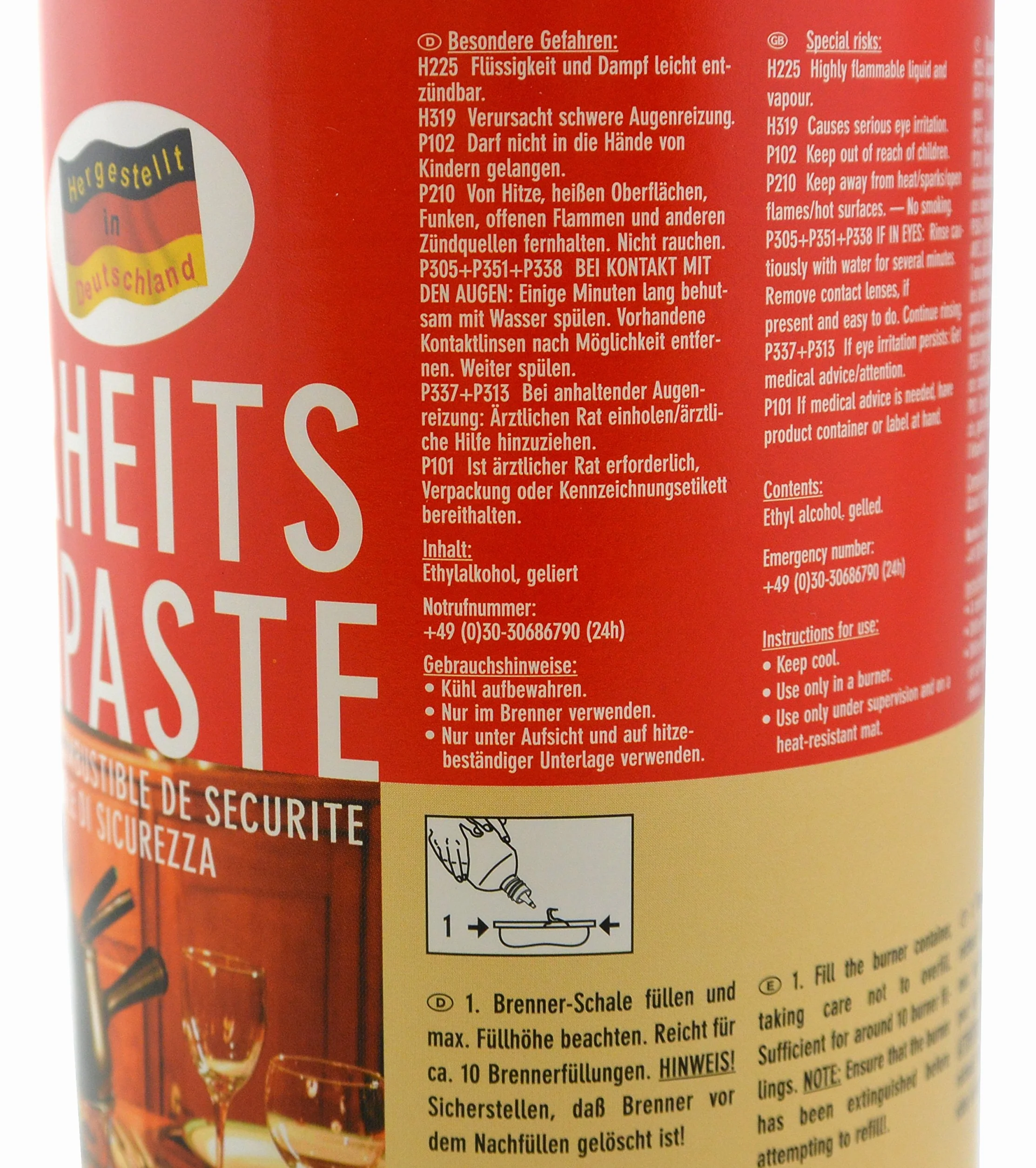 STYX pasta do rozpalania żel opałowy 1000 ml