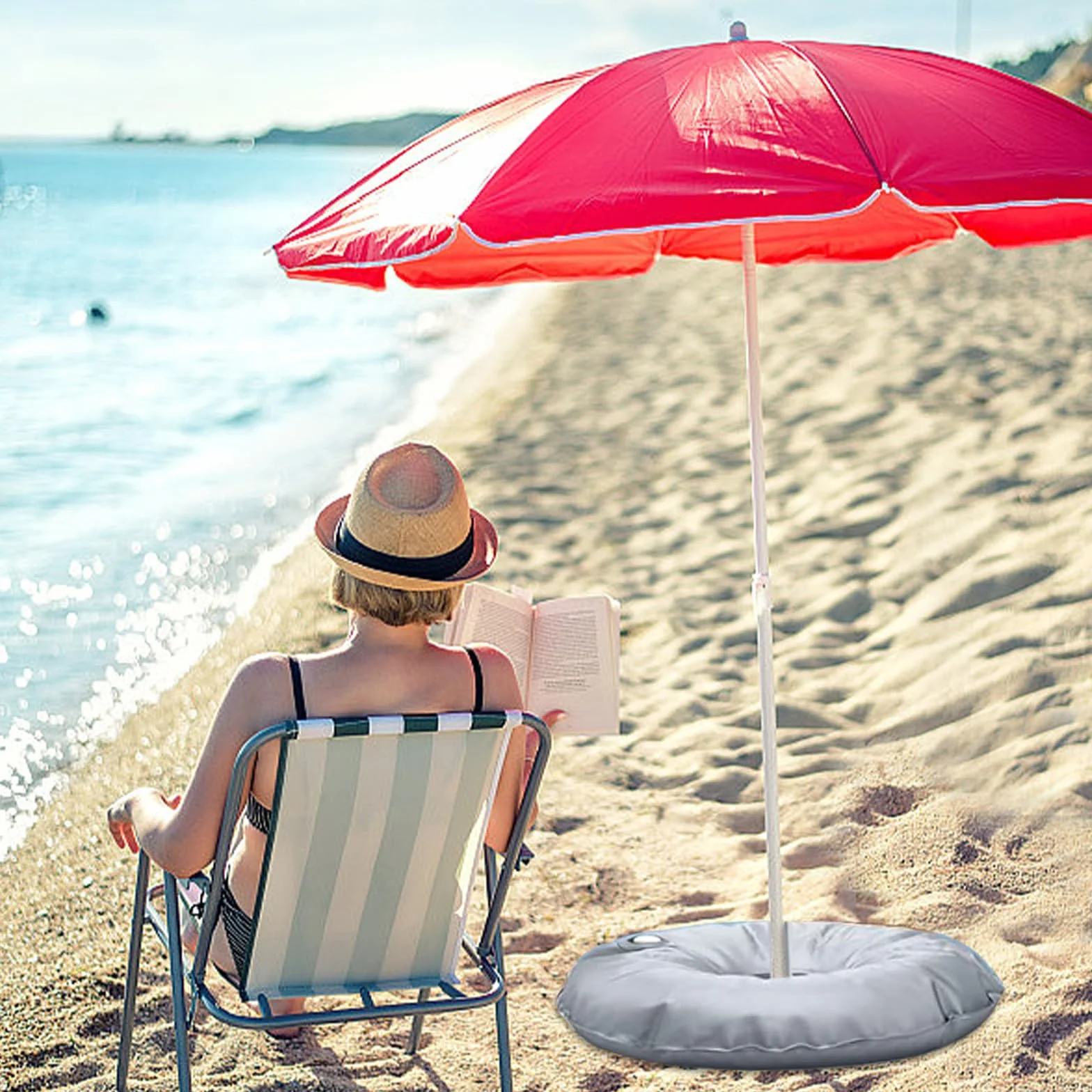 Torba na obciążenia stojaków na parasol 90 cm 50 cm Rierousy