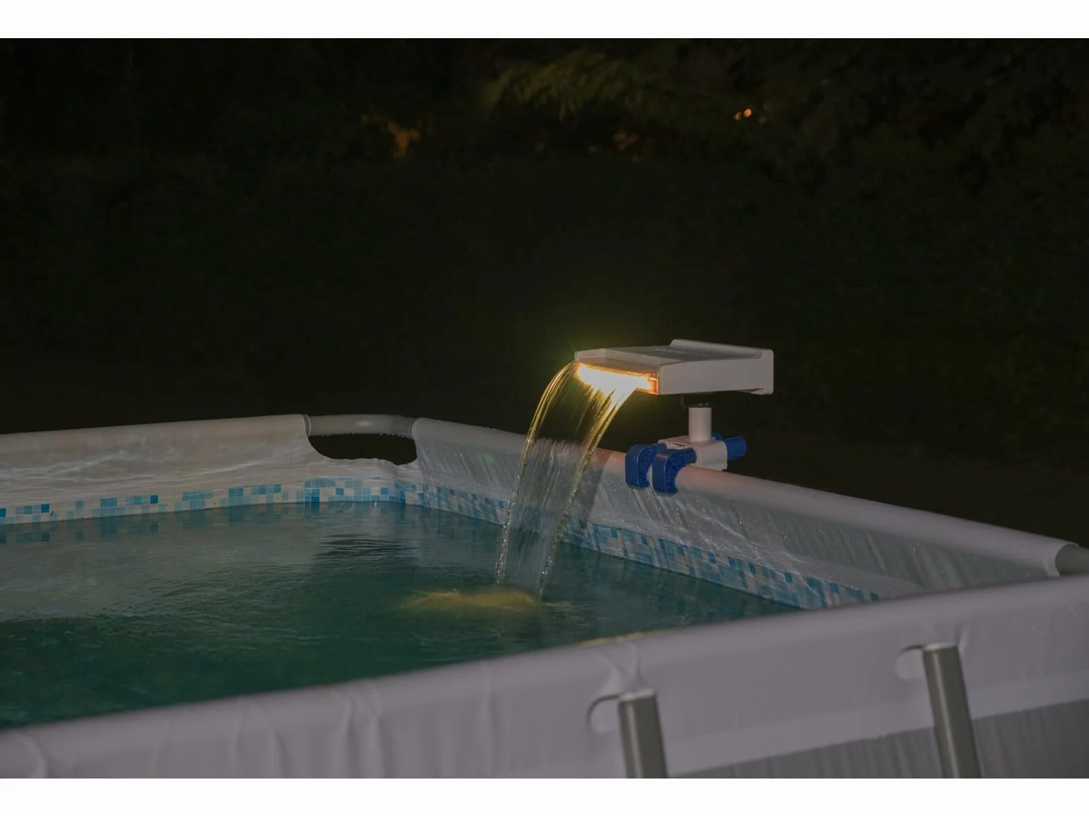 Bestway Wodospad LED, 34,5 x 24 x 32 cm, niebiesko-biały