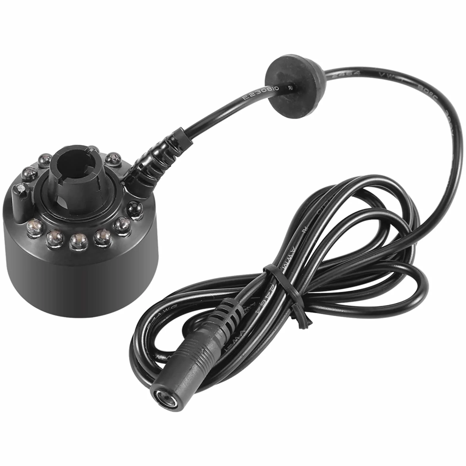 Nebler Wytwarzacz Mgły 110-240V 12LED Kolorowe do Fontanny Staw