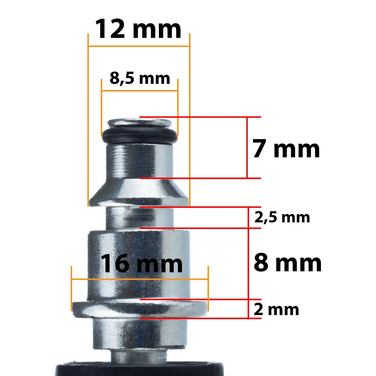 WĄŻ WYSOKOCIŚNIENIOWY 15M CLICK QUICK CONNECT BOSCH EASY AQUATAK ADVANCE