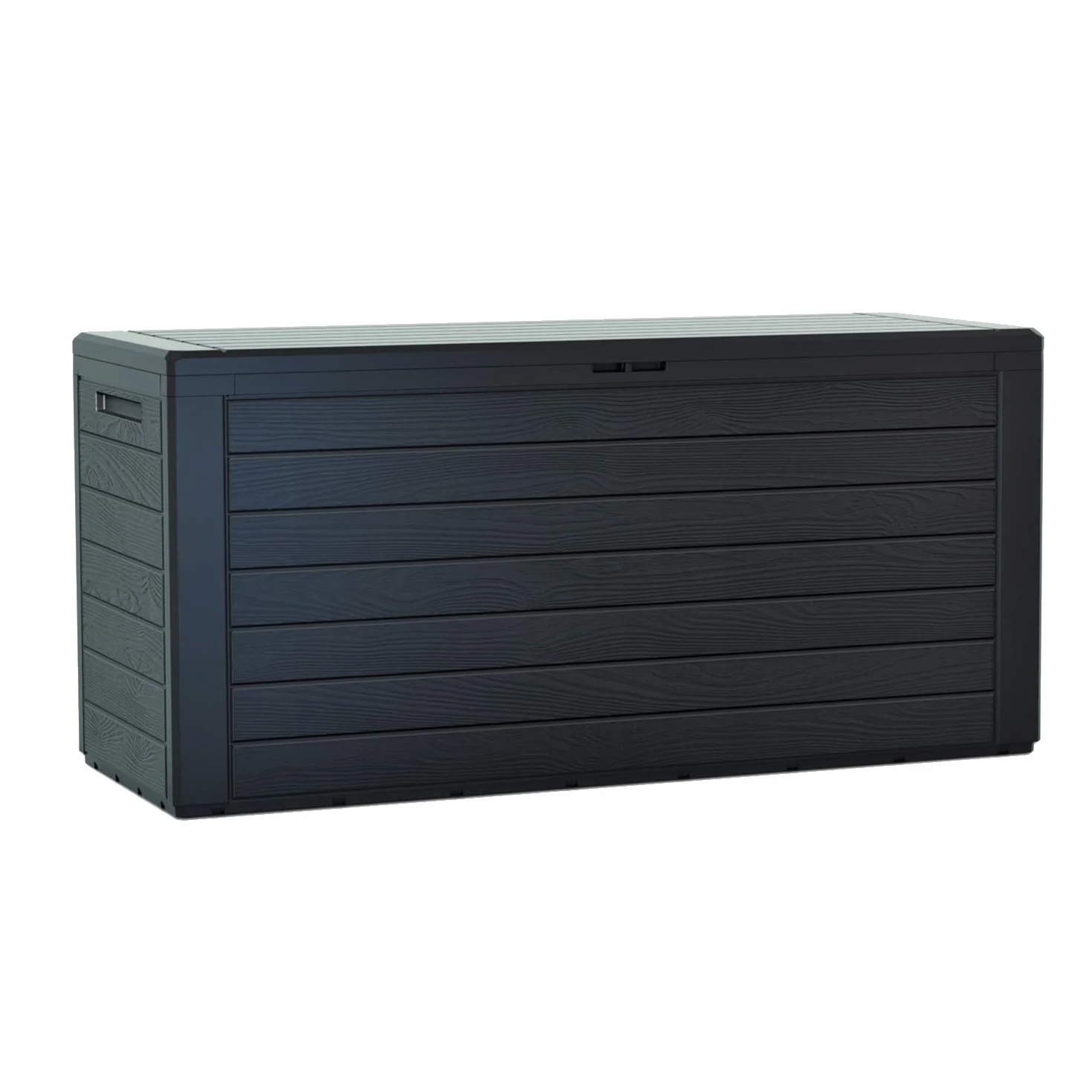 Prosperplast Boardebox ogrodowy 280 litrów, z tworzywa sztucznego, w kolorze antracytowym, 116 x 43,8 x 55 cm