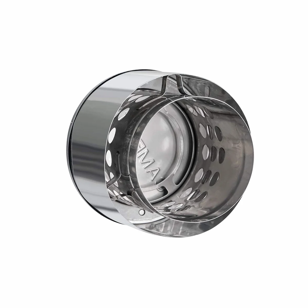 CAMPLUX Stalowa Nakładka Przeciwdeszczowa 110 mm (4,33"), Wiatroszczelna Osłona Wentylacyjna do Podgrzewacza Gazowego 8L/10L/12L/16L, Montaż na Zewnątrz, RC433