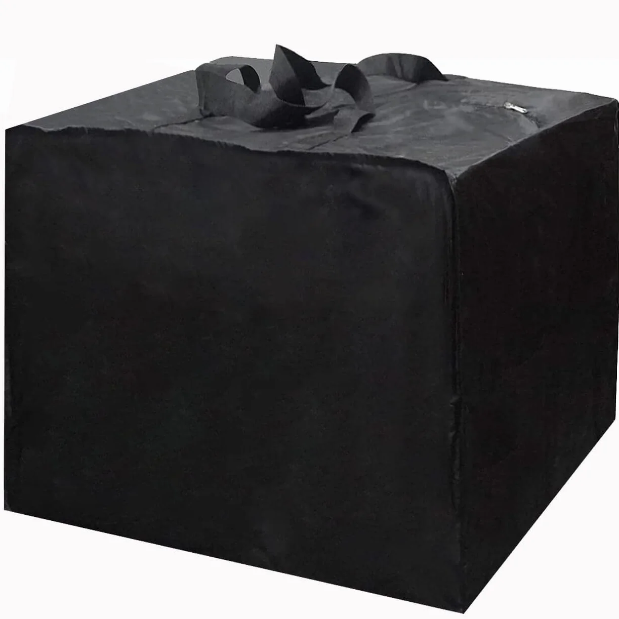 Wodoodporna torba do przechowywania poduszek ogrodowych Oxford 420D 80x80x60 cm czarna