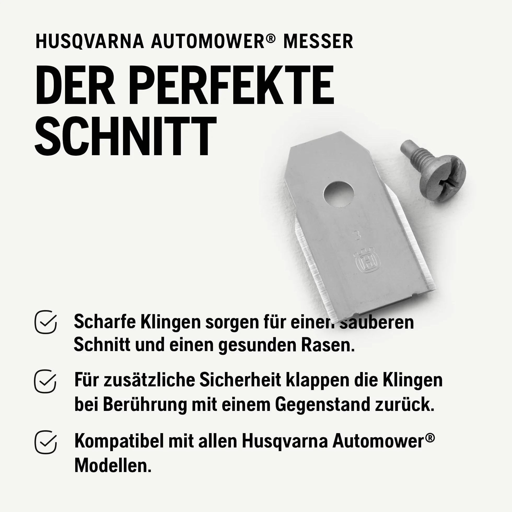 Husqvarna Automower® Classic Ostrza zestaw 9 sztuk