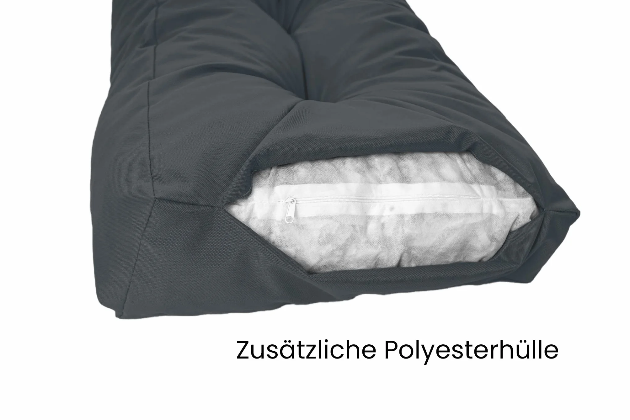 TexDeko® Garden nakładka na ławkę ogrodową z oparciem, odporna na działanie wody, odporna na działanie promieni UV, do użytku wewnątrz i na zewnątrz, poduszka z oparcie, huśtawka Hollywood (160 x 50 x