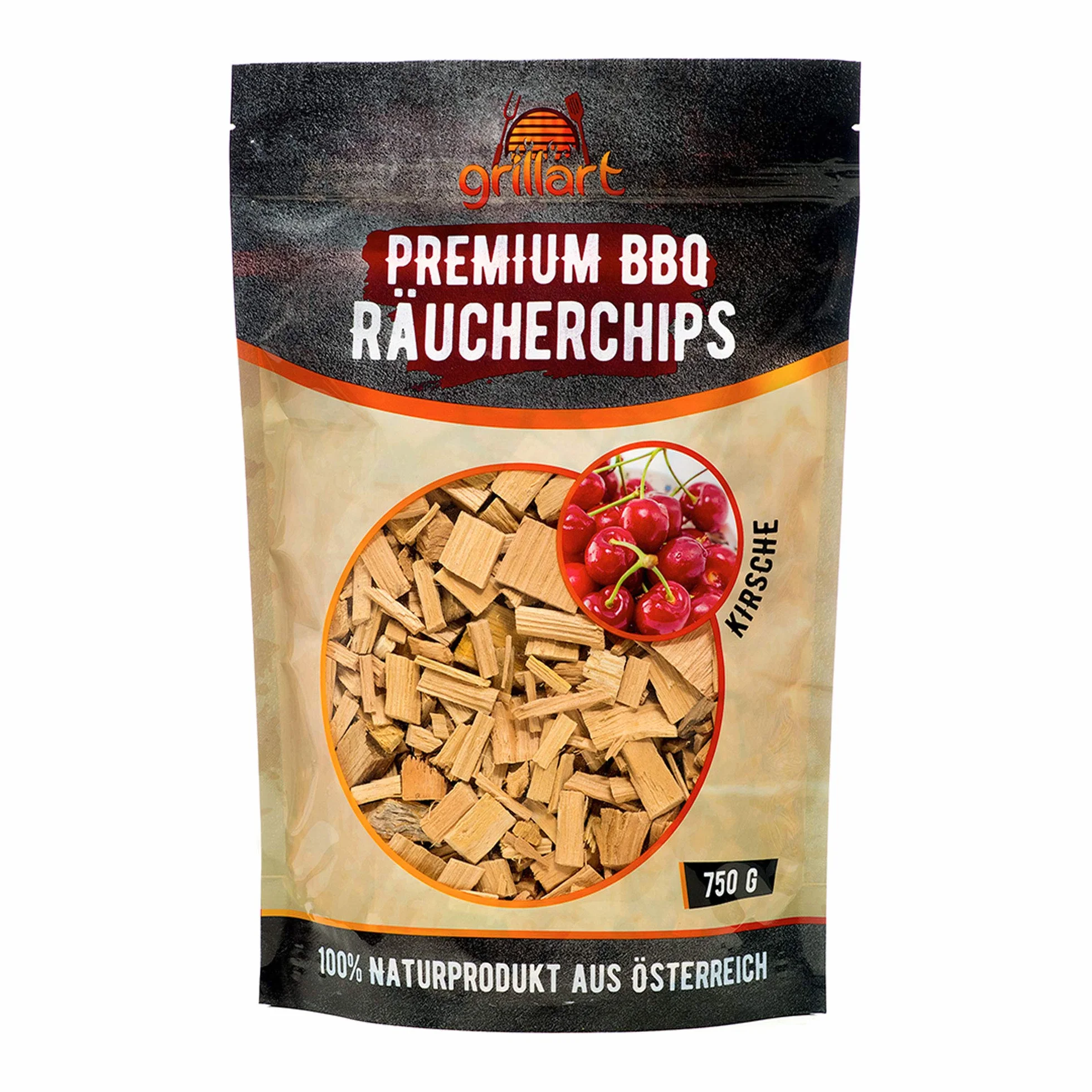 Wiśniowe wióry XL Premium 100% naturalne drewno drzewne z Alp do wędzenia 0,7 kg