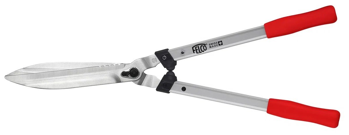 Felco 250-63 Nożyce do żywopłotu 63 cm, czerwone/szare