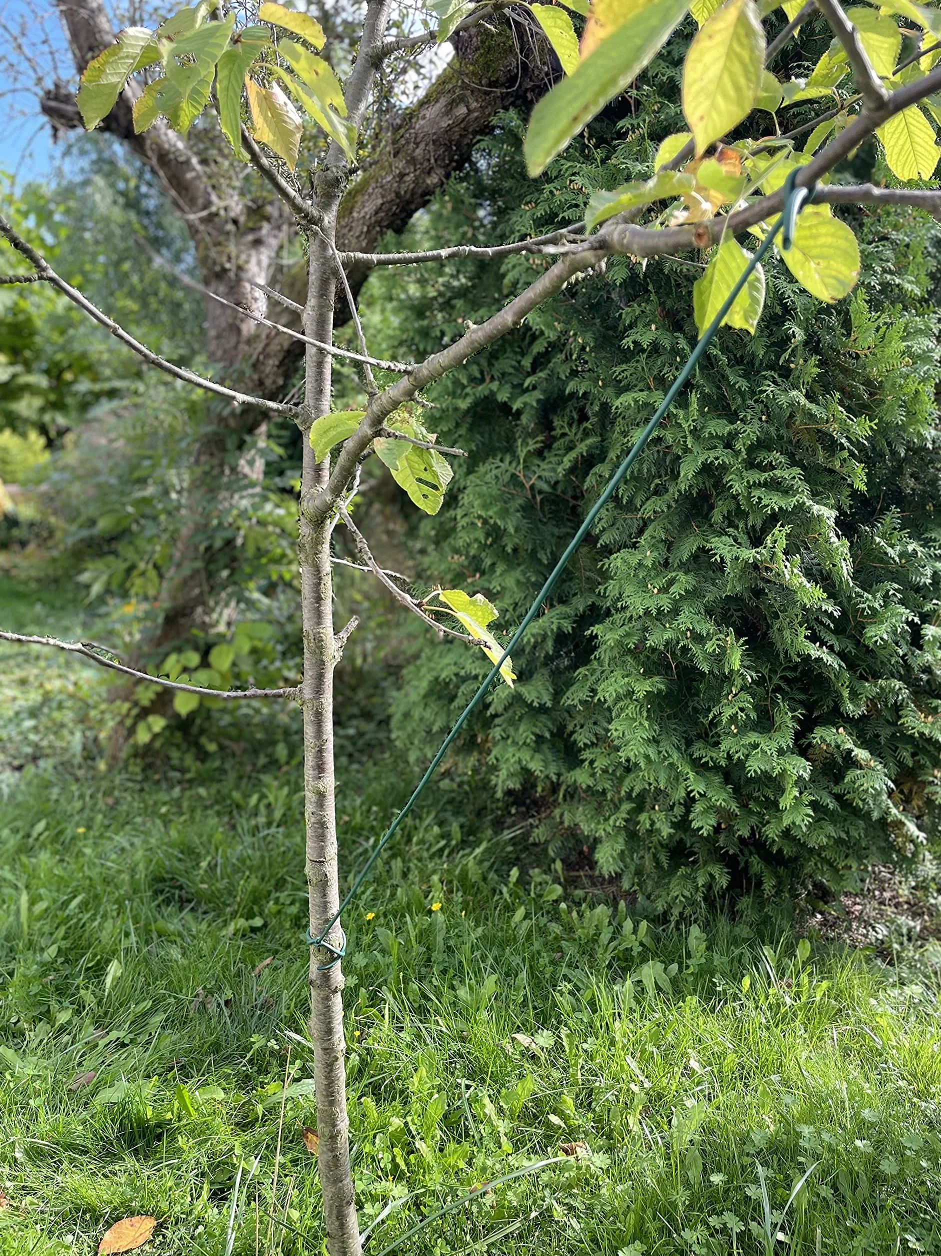 Wąż do wiązania GARDENIX, sznur pusty 5,0mm x 50m, materiał wiążący do wiązania roślin