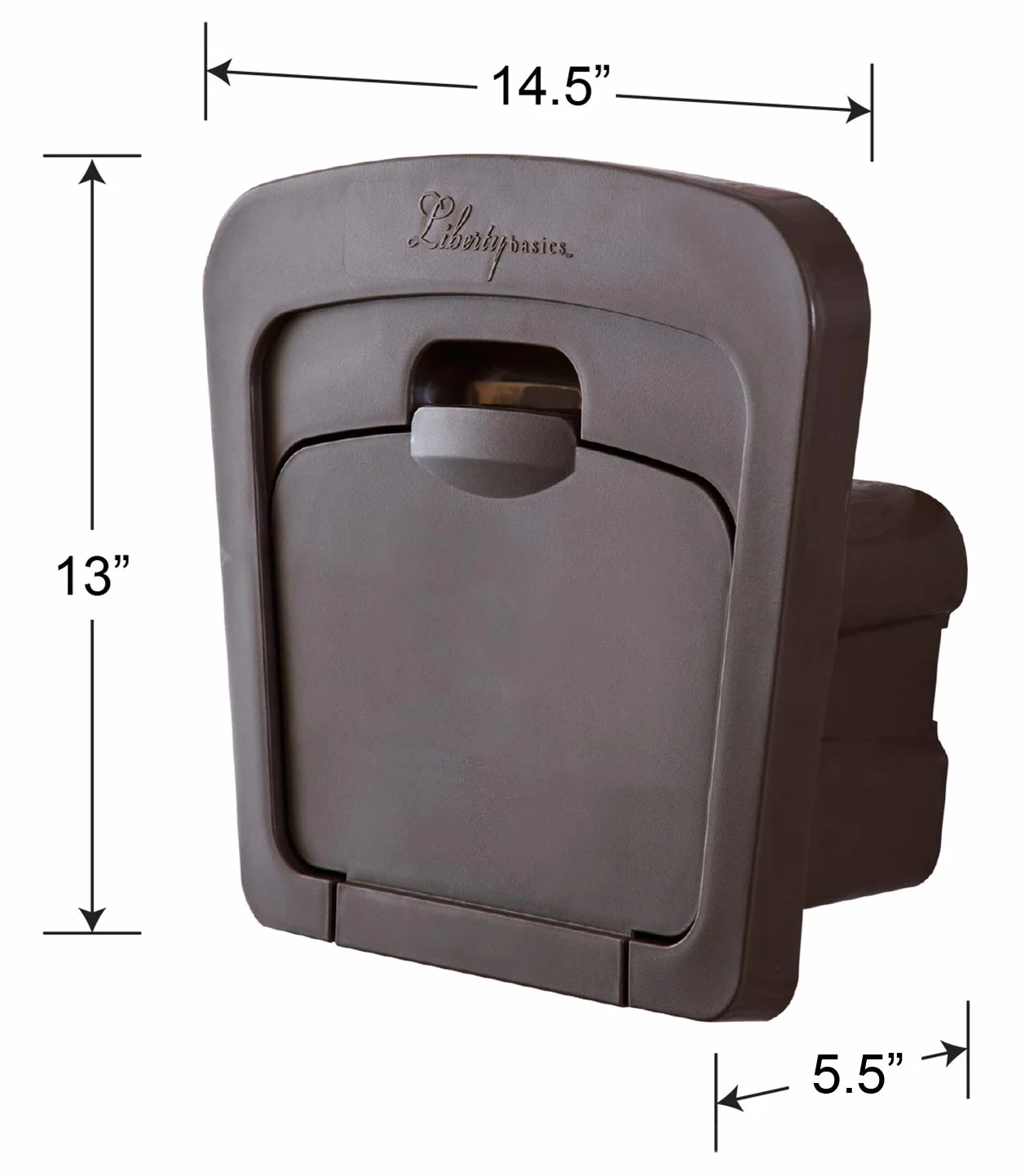 Liberty Garden Products Liberty Basics 501 wieszak na wąż ogrodowy brązowy