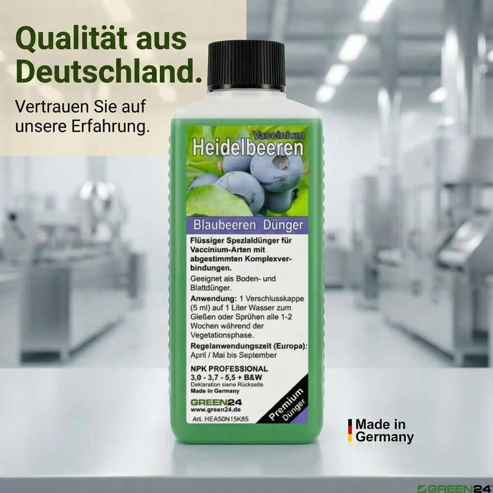 Green24 Nawóz jagodowy NPK do jagód i jagód uprawnych grządek pojemników