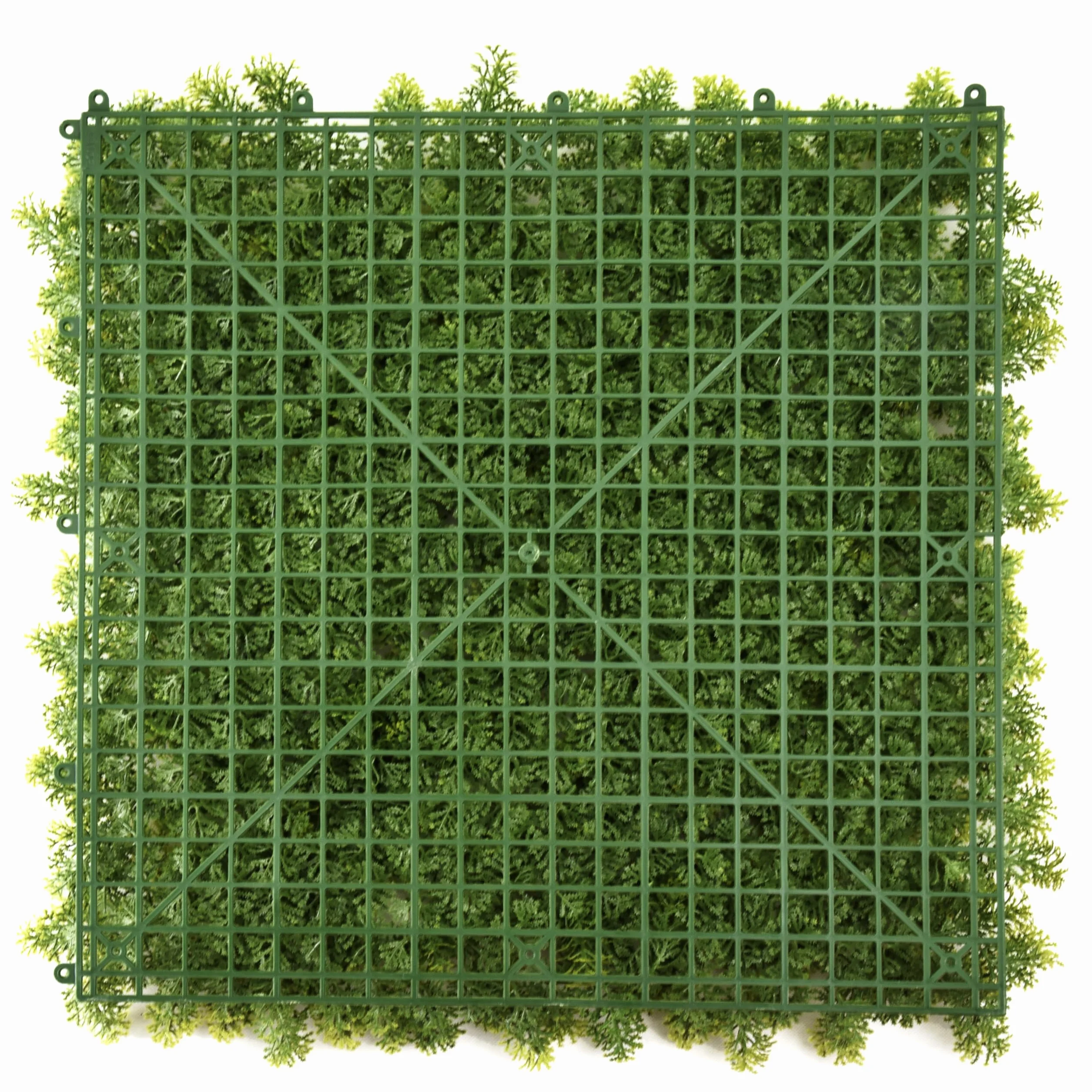 Leafluxe ściana na rośliny, do użytku wewnątrz i na zewnątrz, 55 x 55 cm, 3 sztuczne maty do roślin, dekoracja ścienna, dekoracja ścienna