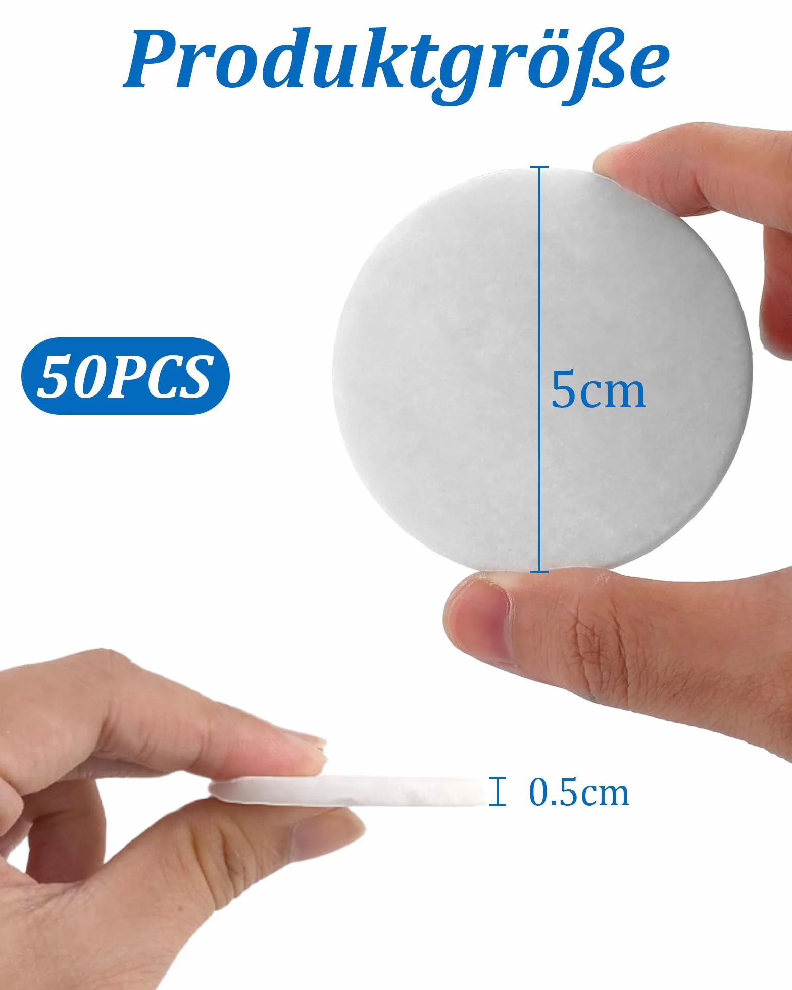 Kamienie do malowania białe płaskie 50 sztuk 5 cm okrągłe