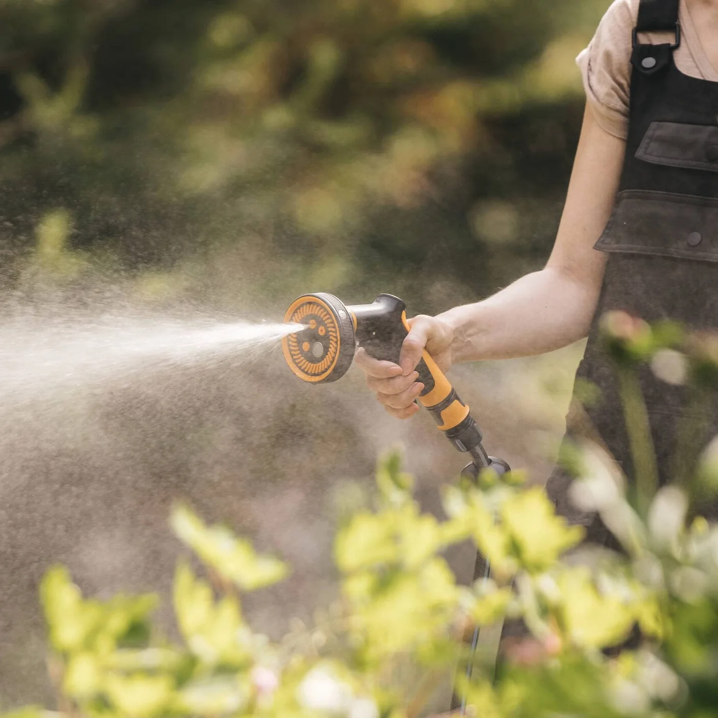 Fiskars Cf Multi Pistolet Natryskowy, Czarny/Pomarańczowy, 5 Funkcji
