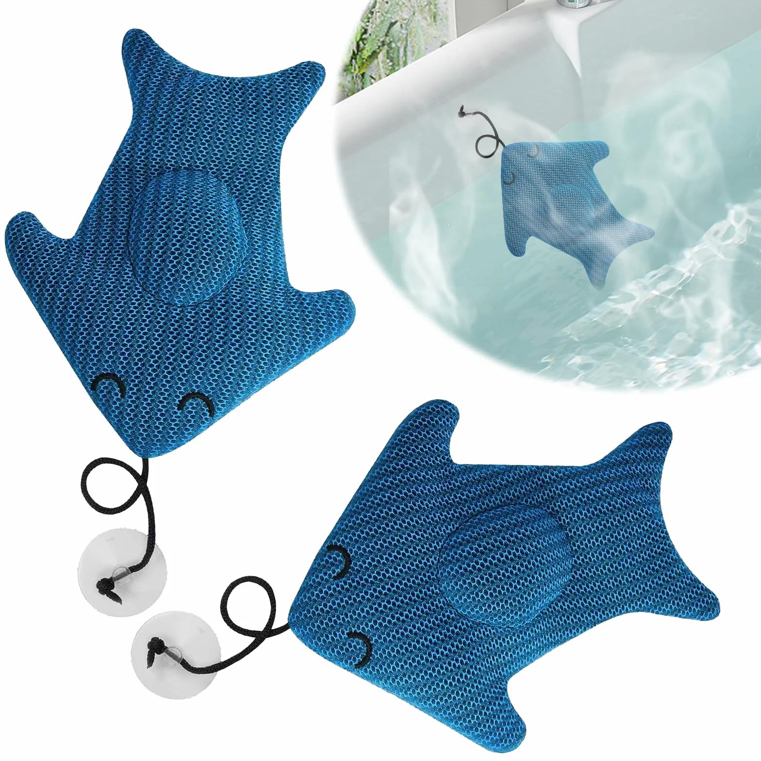 Whirlpool Gąbka do spa absorbująca olej, wielokrotnego użytku, akcesoria do czyszczenia basenu, 2 sztuki