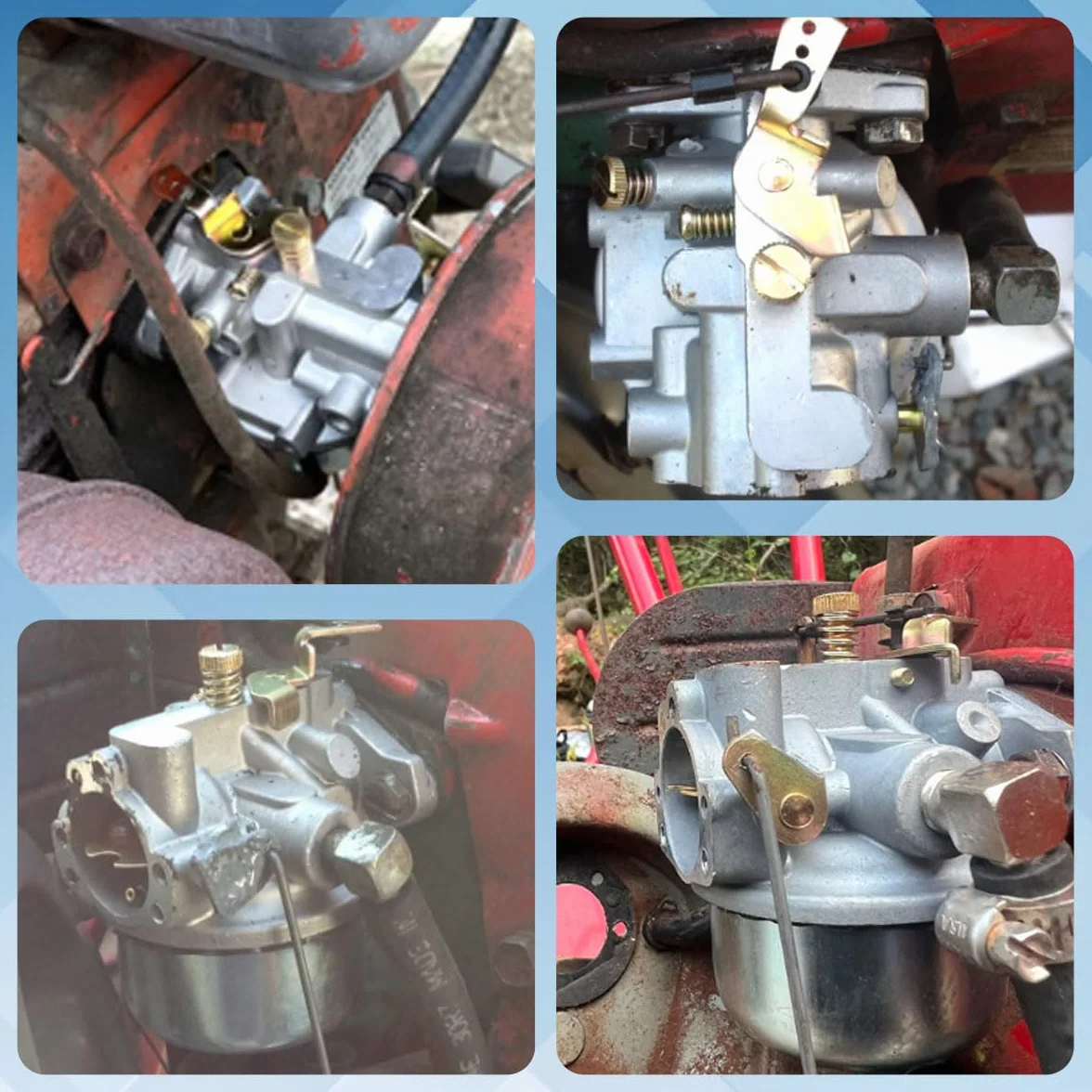 K181 Gaźnik do Kohler M8ST 301549 K141 K160 K161 K161T K181S K90 K91 7KM 8KM Silniki żeliwne, do Troy Bilt Horse Tiller Rototiller 46 853 01-S 46 053 03-S