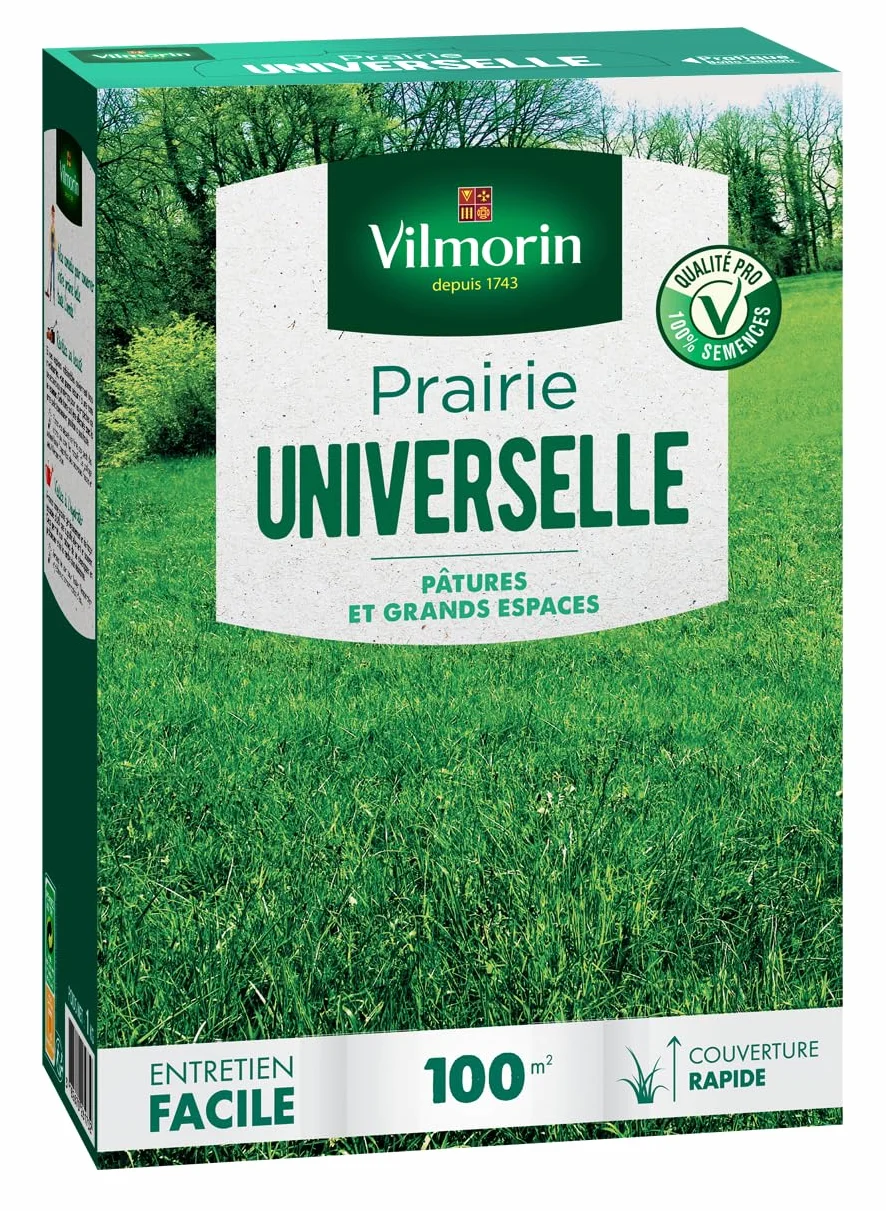 Vilmorin 4477514 łąka uniwersalna, zielona, 7,5 x 19 x 27,5 cm